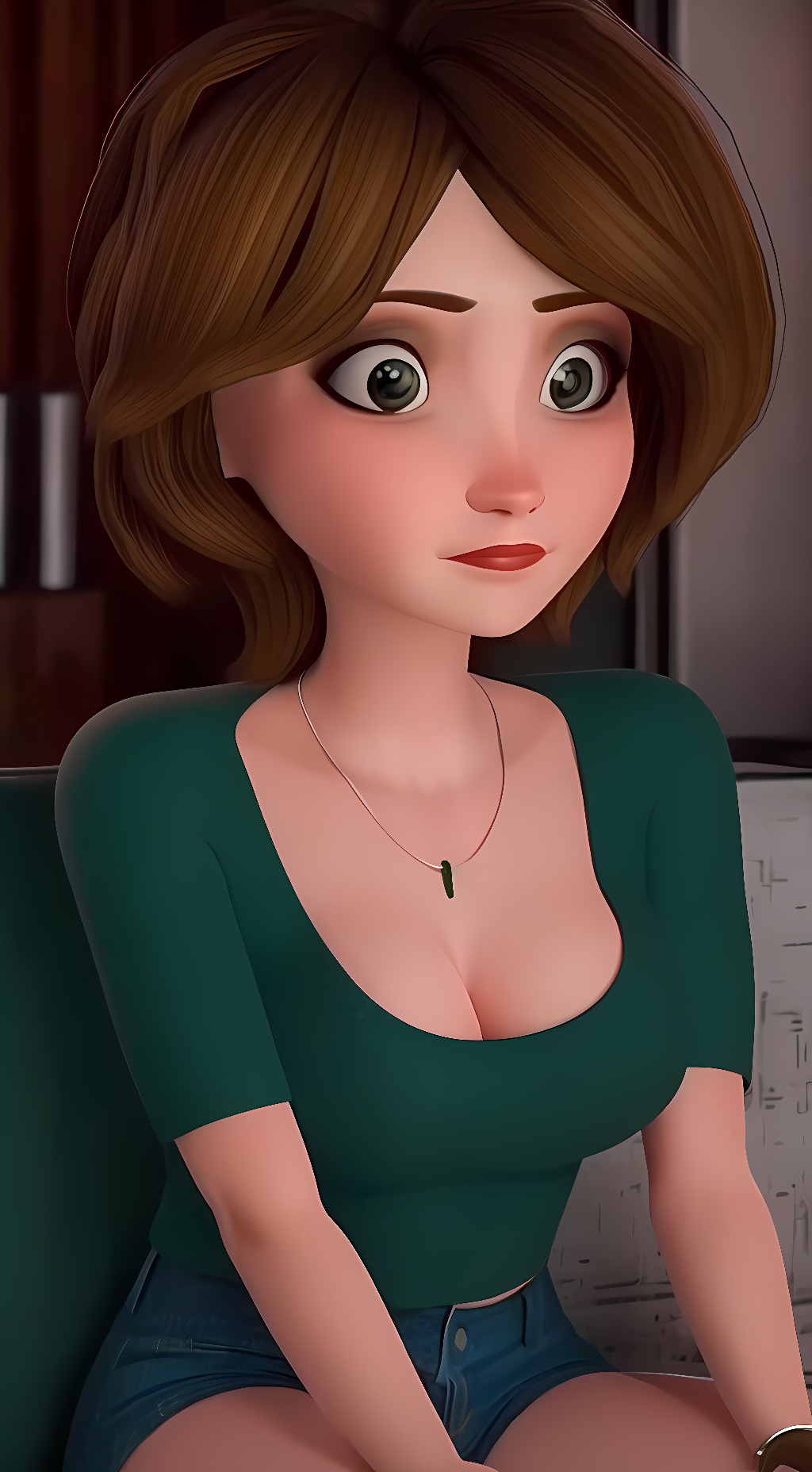 ai character: Aunt Cass background