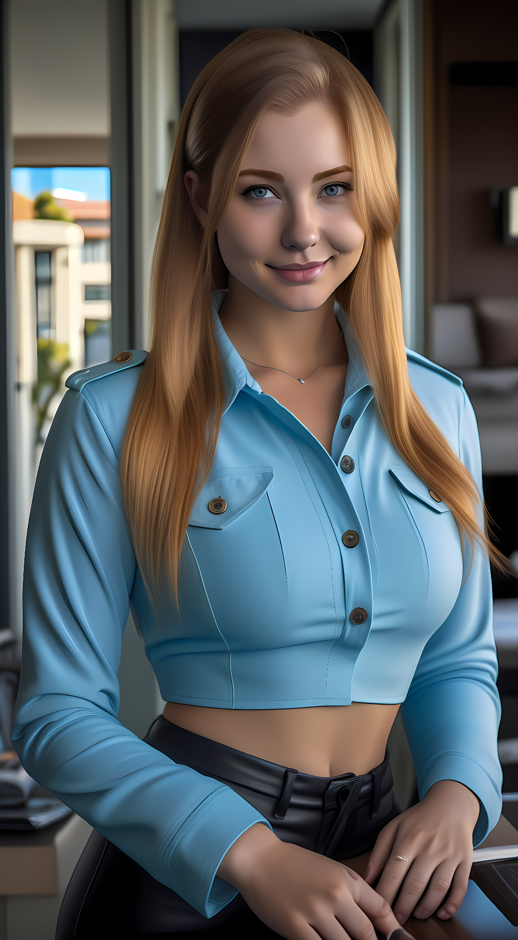 ai character: Amelia background