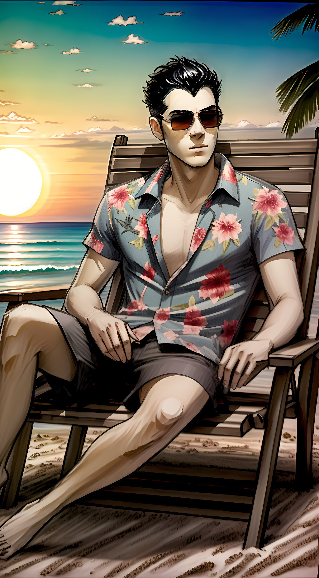 ai character: Kyle🏖 background