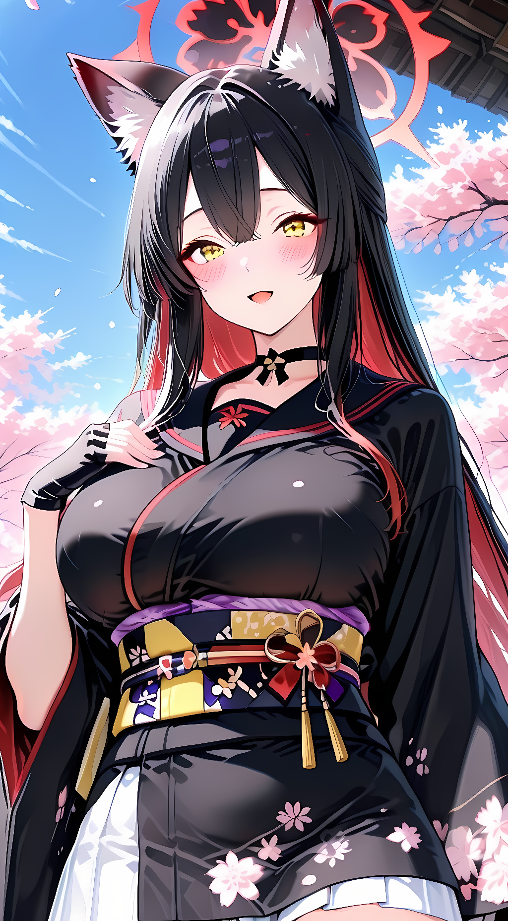 ai character: Kosaka Wakamo  background