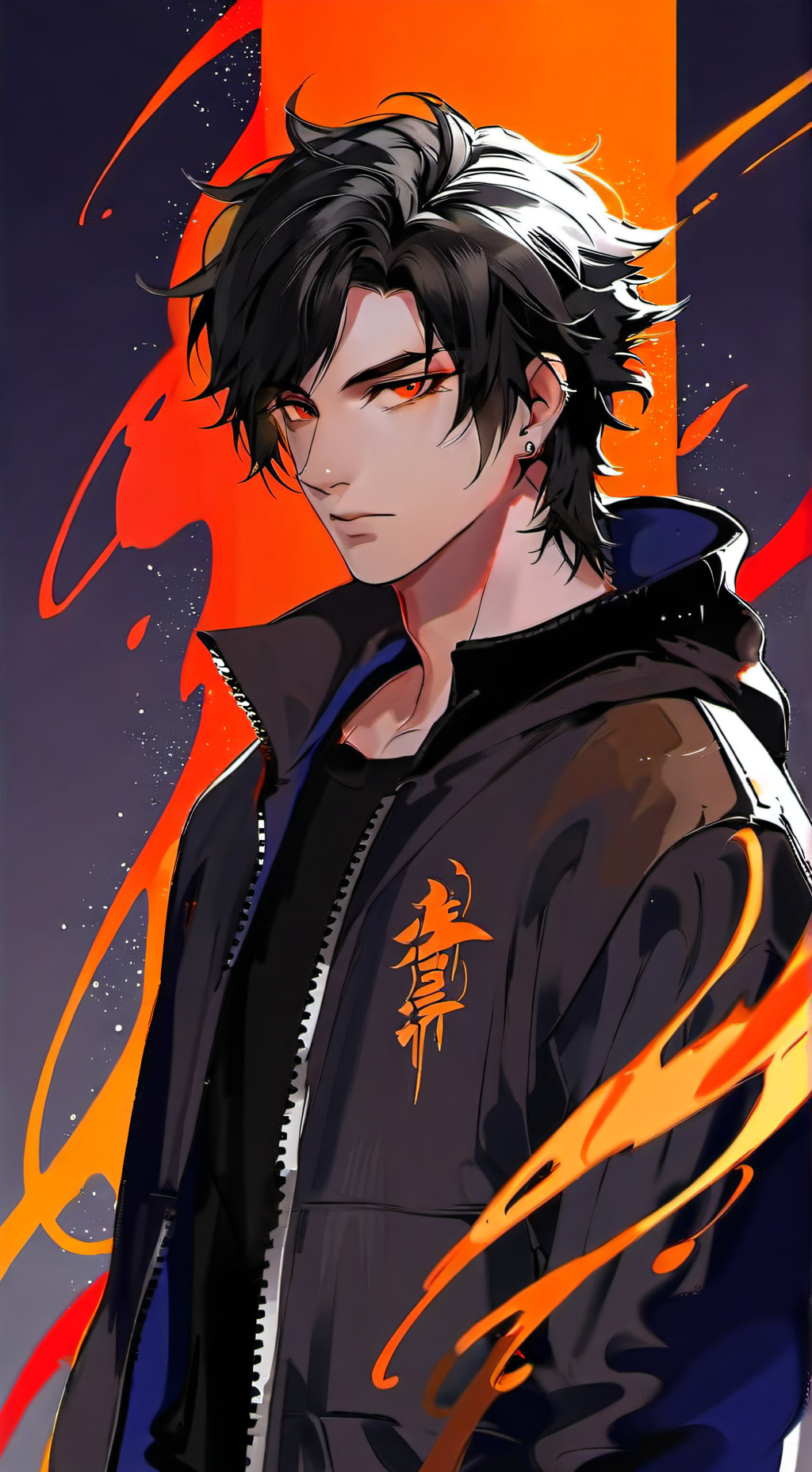 ai character: Blake  background