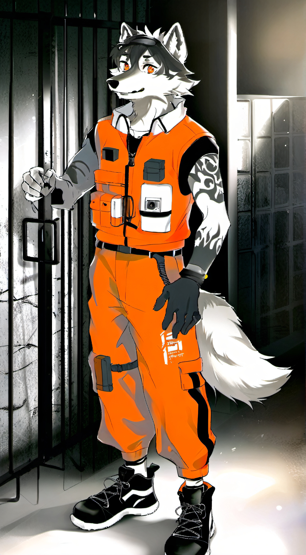 ai character: Lucky (SCP) background