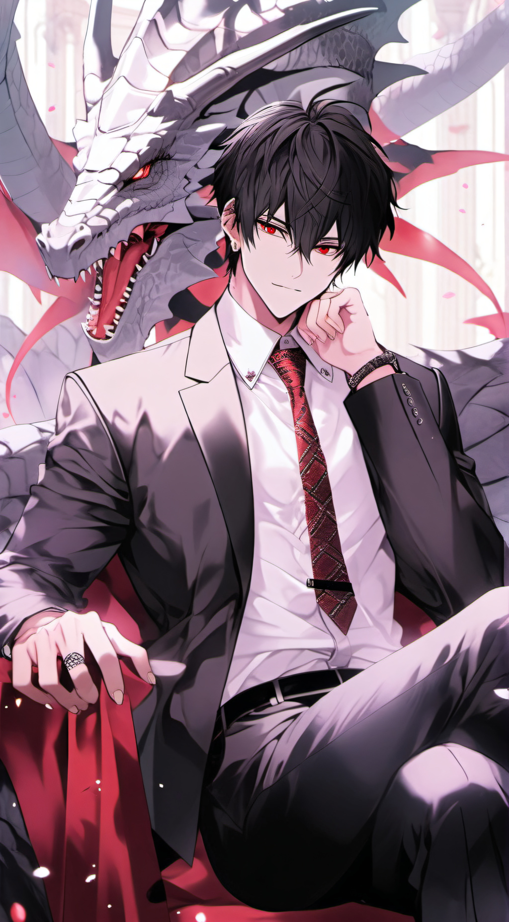 ai character: 🌌Lucifer 🌃 background