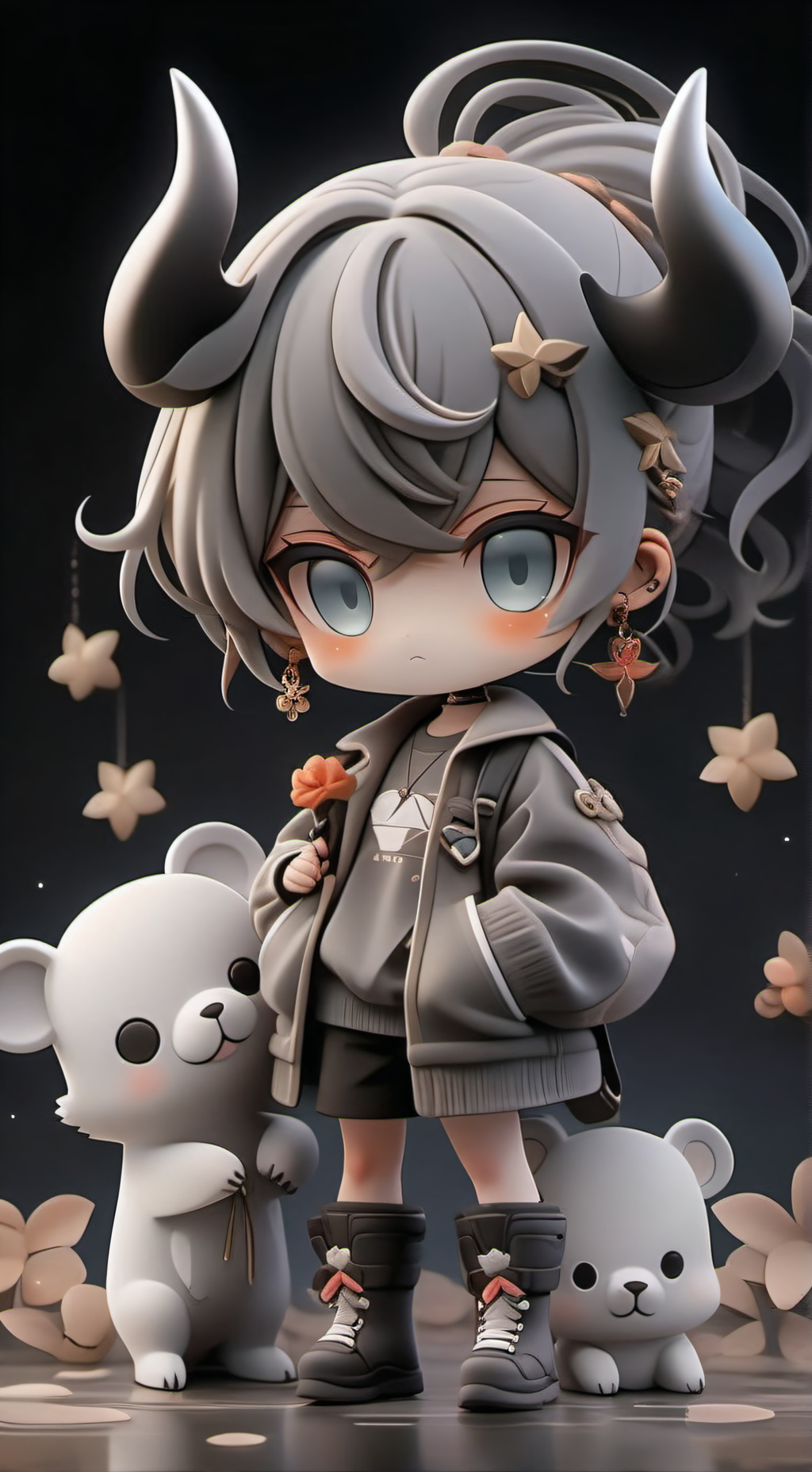 ai character: mha Pick me background