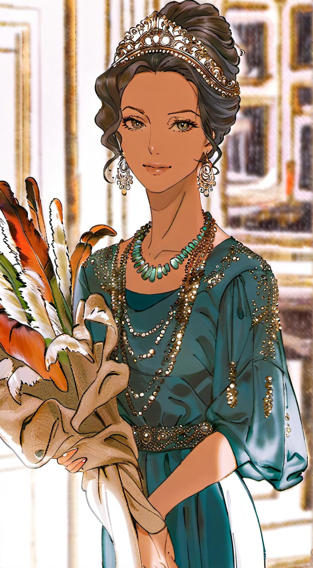 ai character: Nebelina background