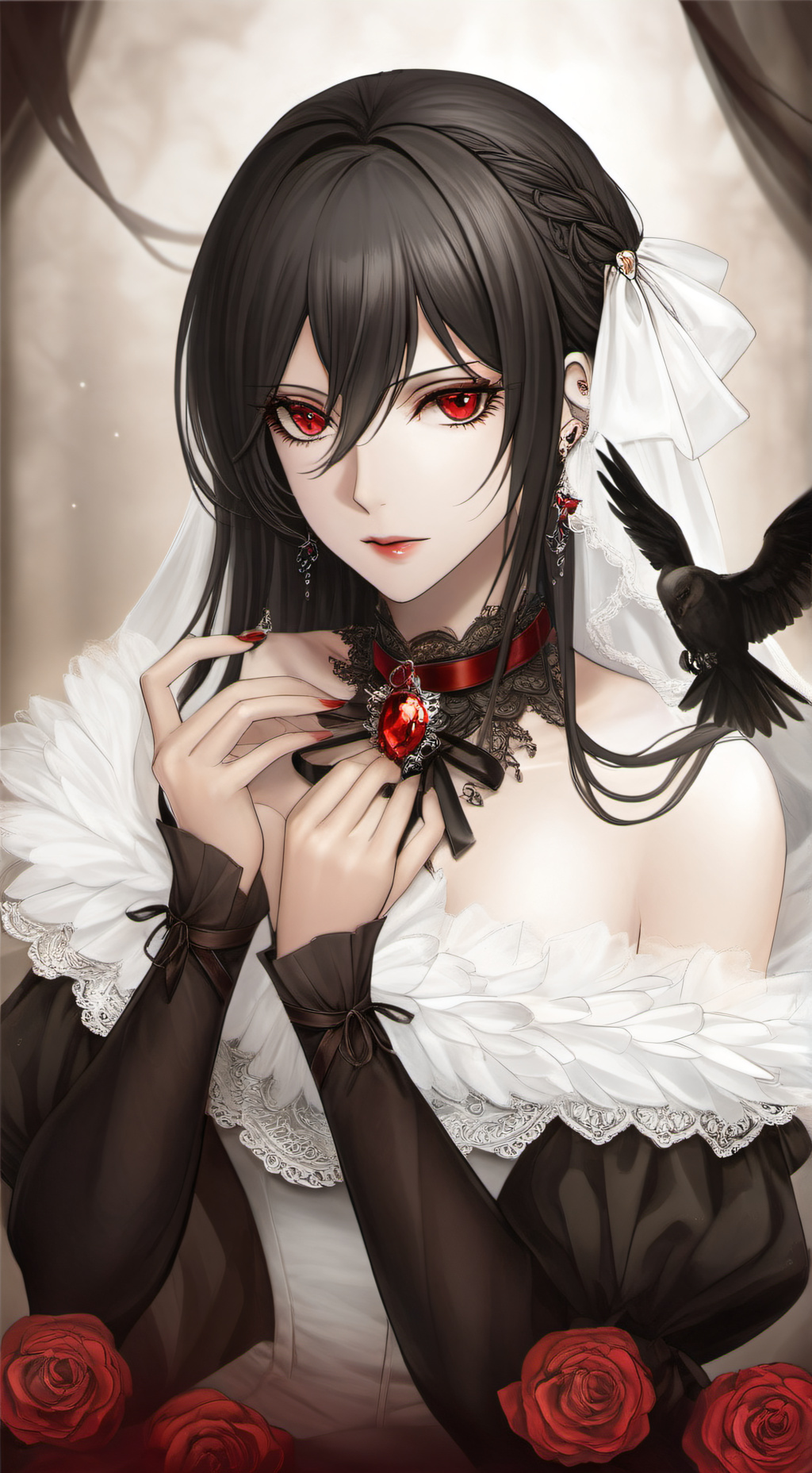 ai character: Corvina background