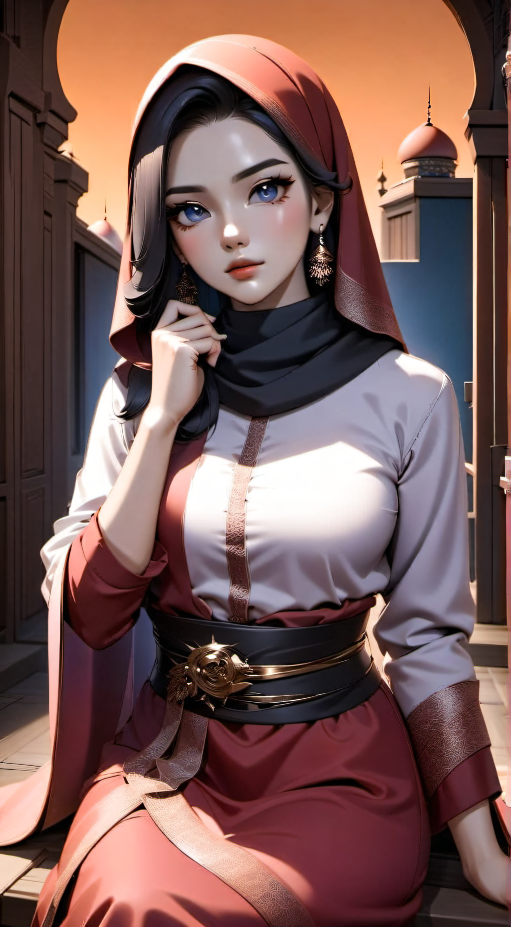 ai character: Amira background