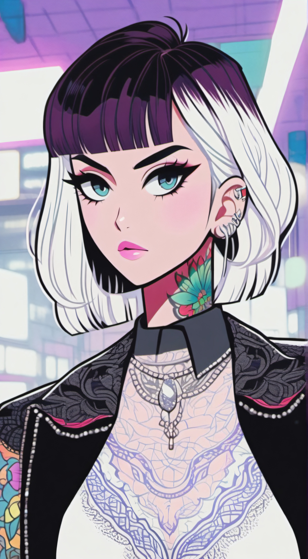 ai character: Étoile background