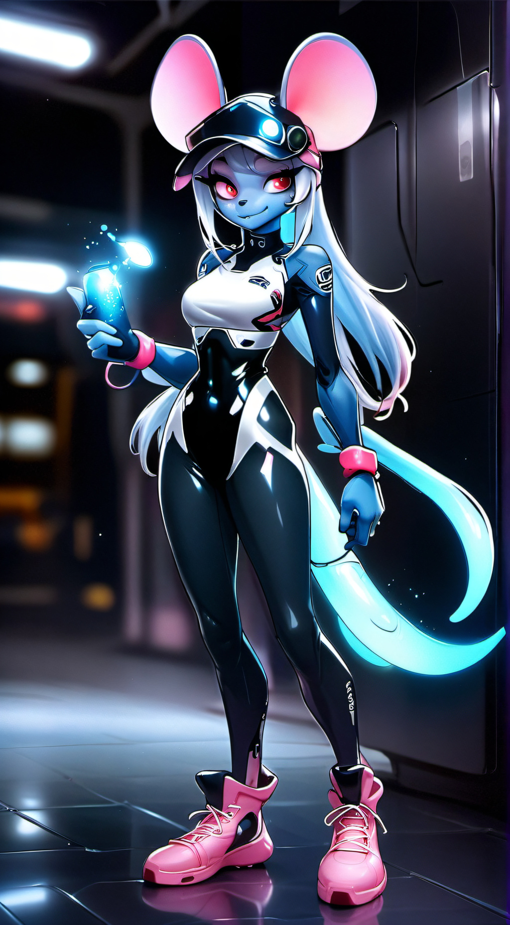 ai character: Harley Squeaks  background