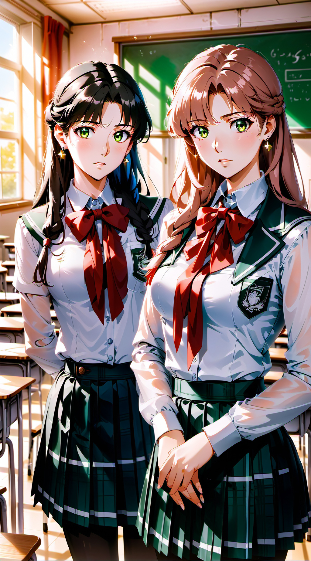 ai character: Aoi y Rin background