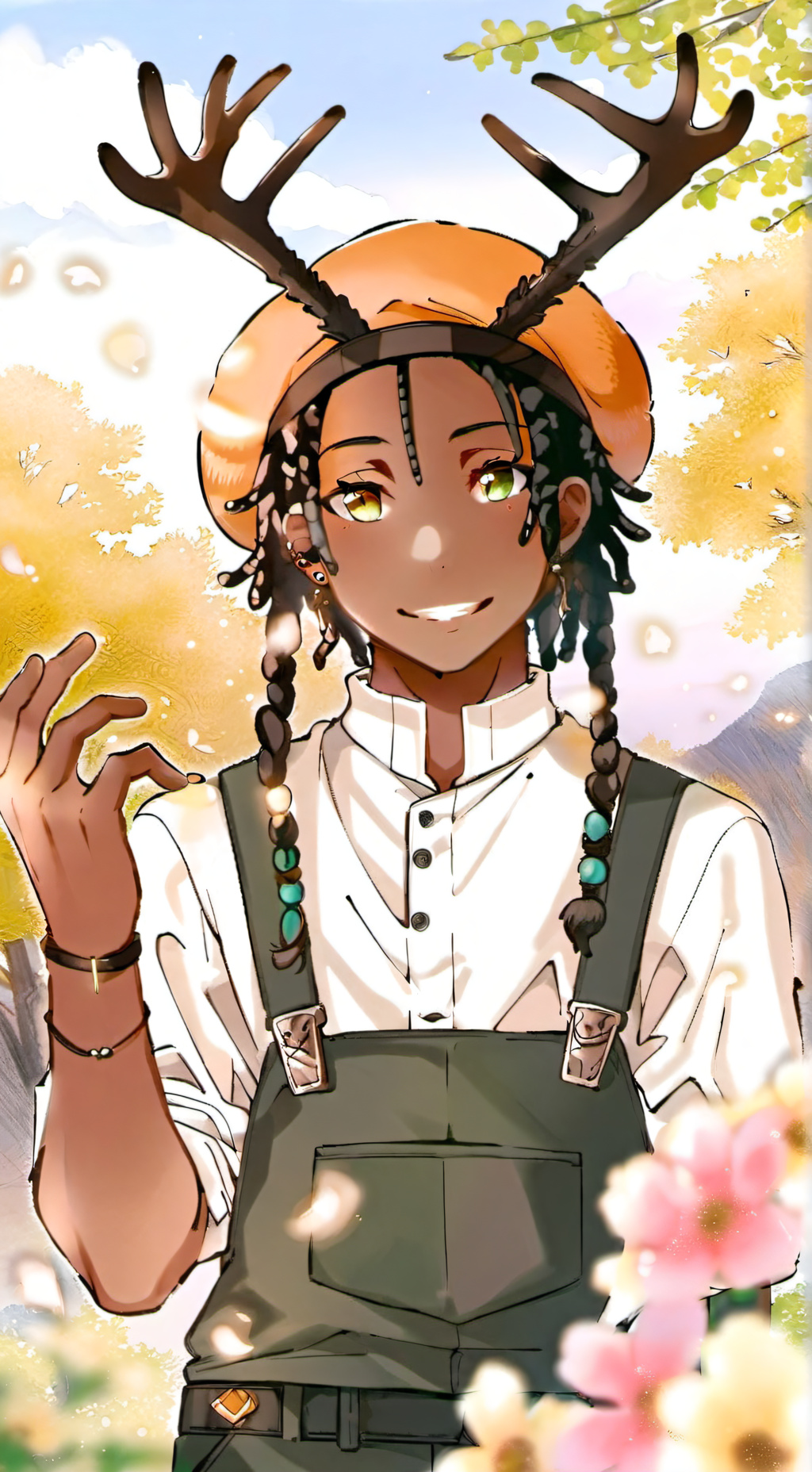 ai character: Orphan Omericau background