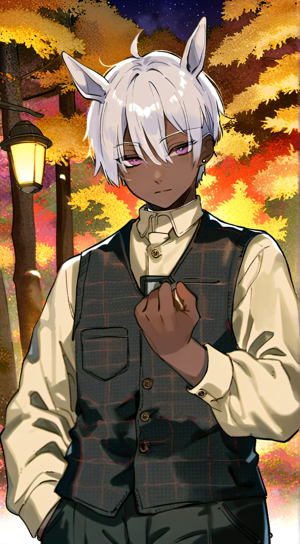 ai character: Orphan Trenton background