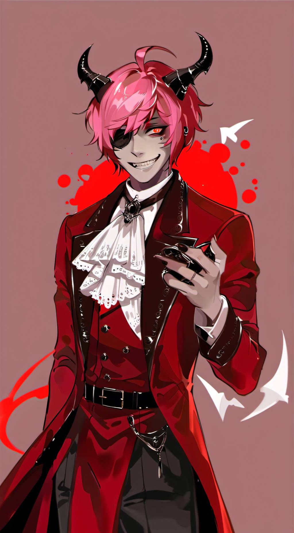 ai character: Alastor  background