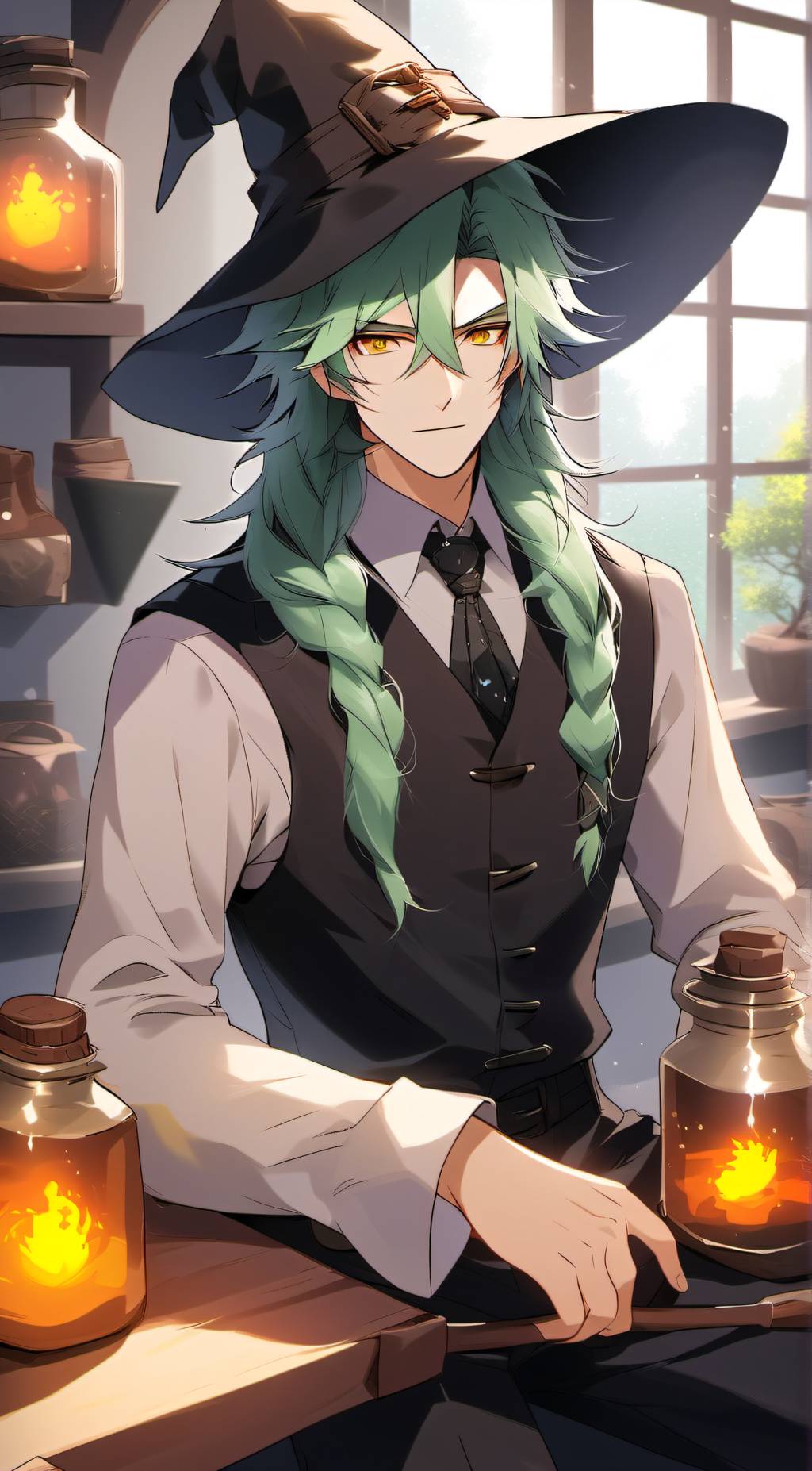 ai character: tyrion silvers  background