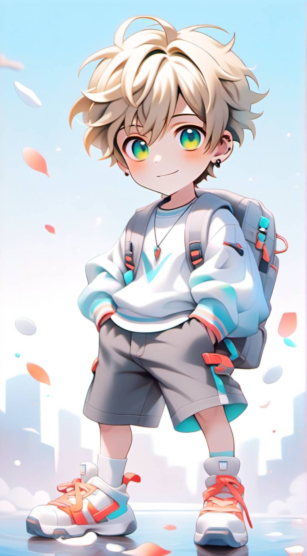 ai character: Lucas Jr. background