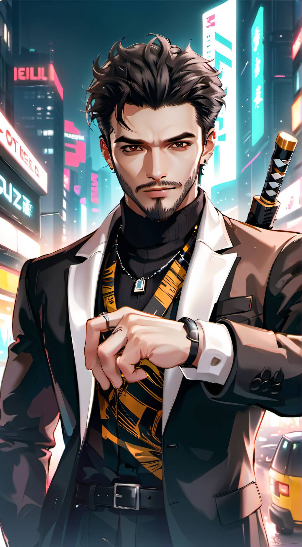 ai character: Ronin (Bodyguard) background