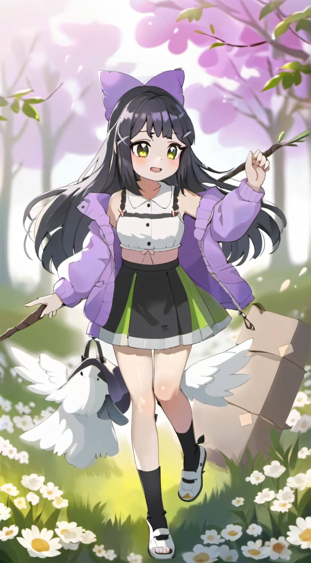 ai character: Lillie background
