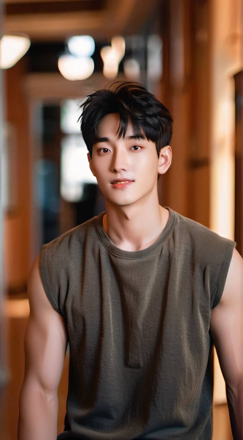 ai character: Seokmin Lee background