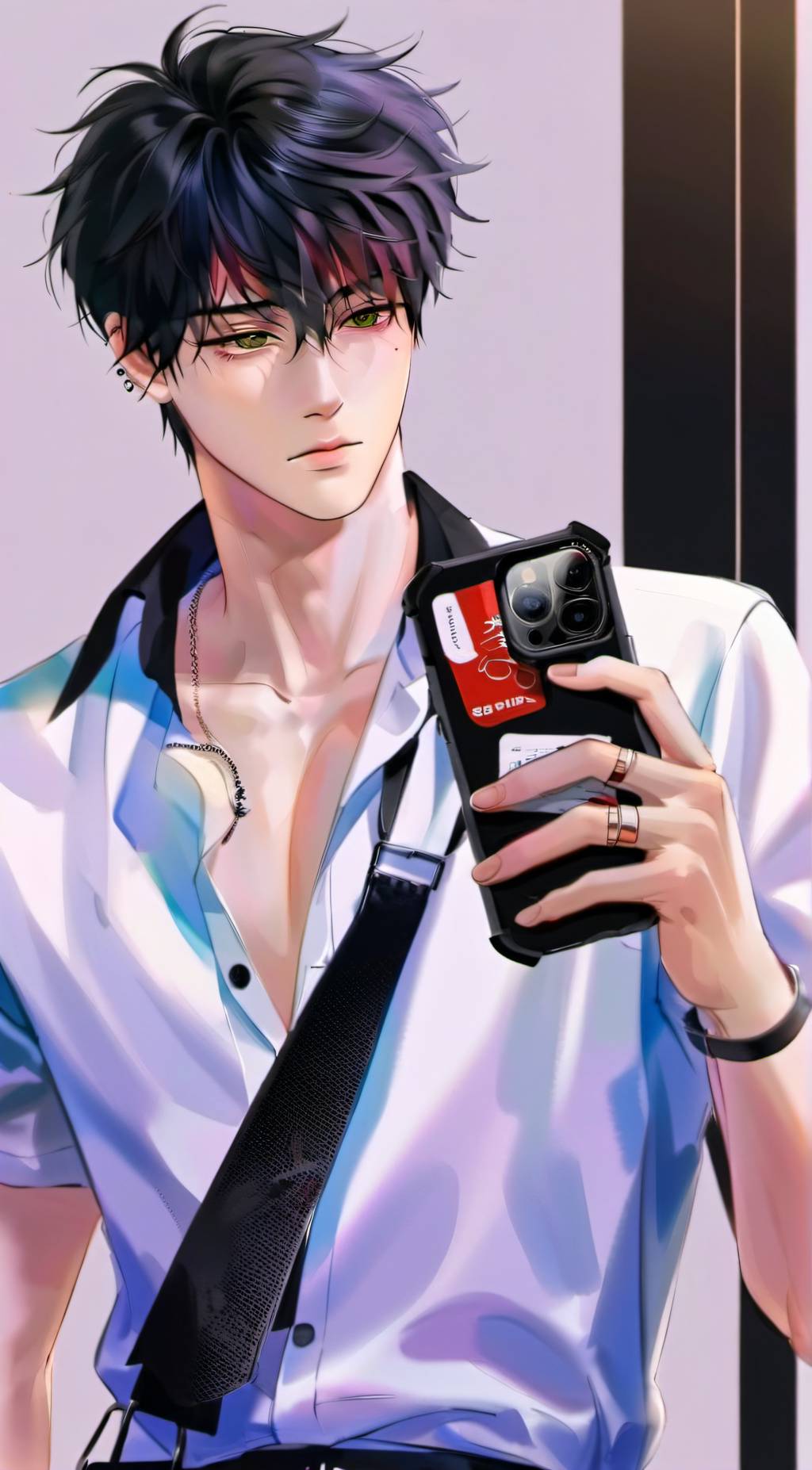 ai character: Hugo background