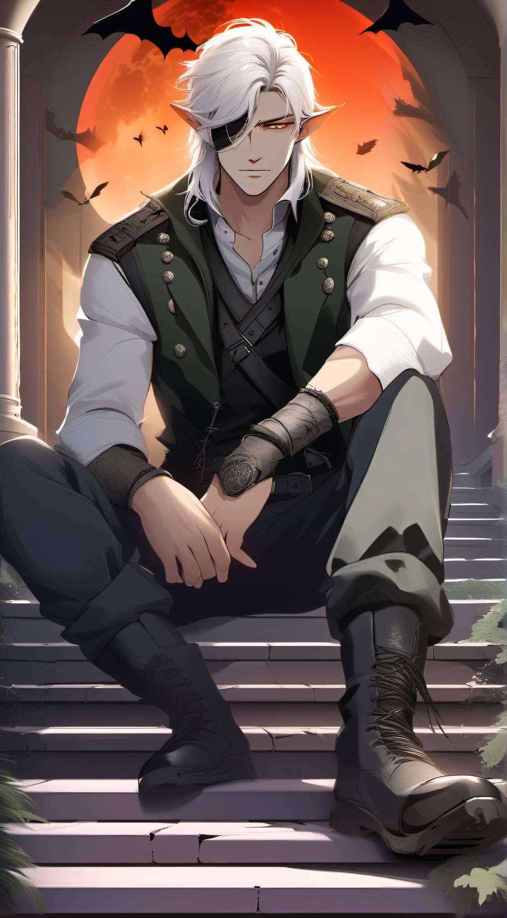ai character: Castlevania world background