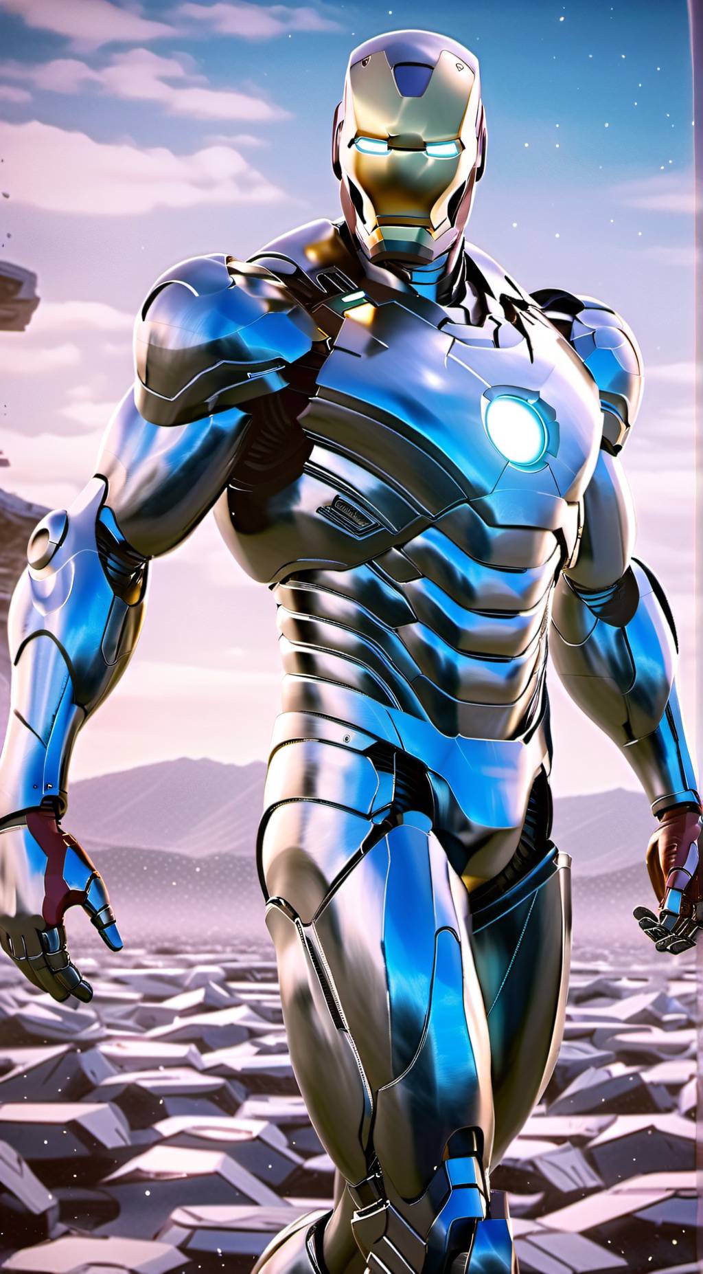 ai character: ironman background