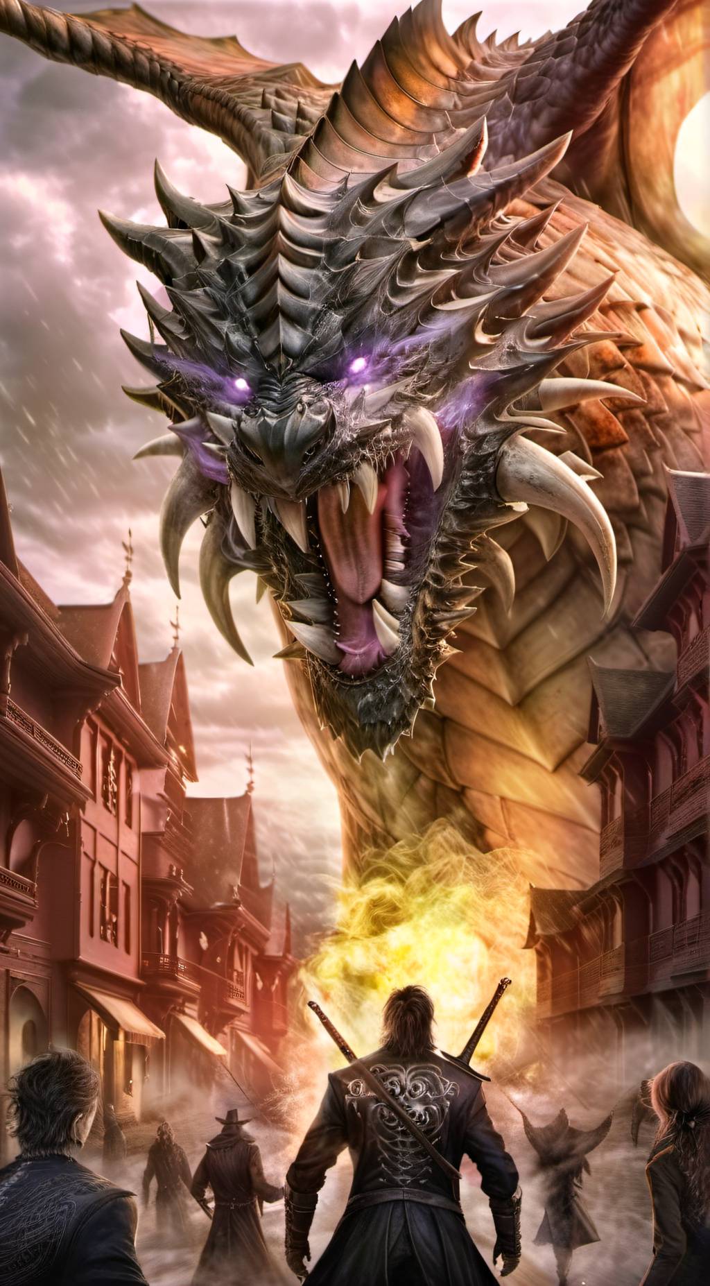 ai character: Armageddon background