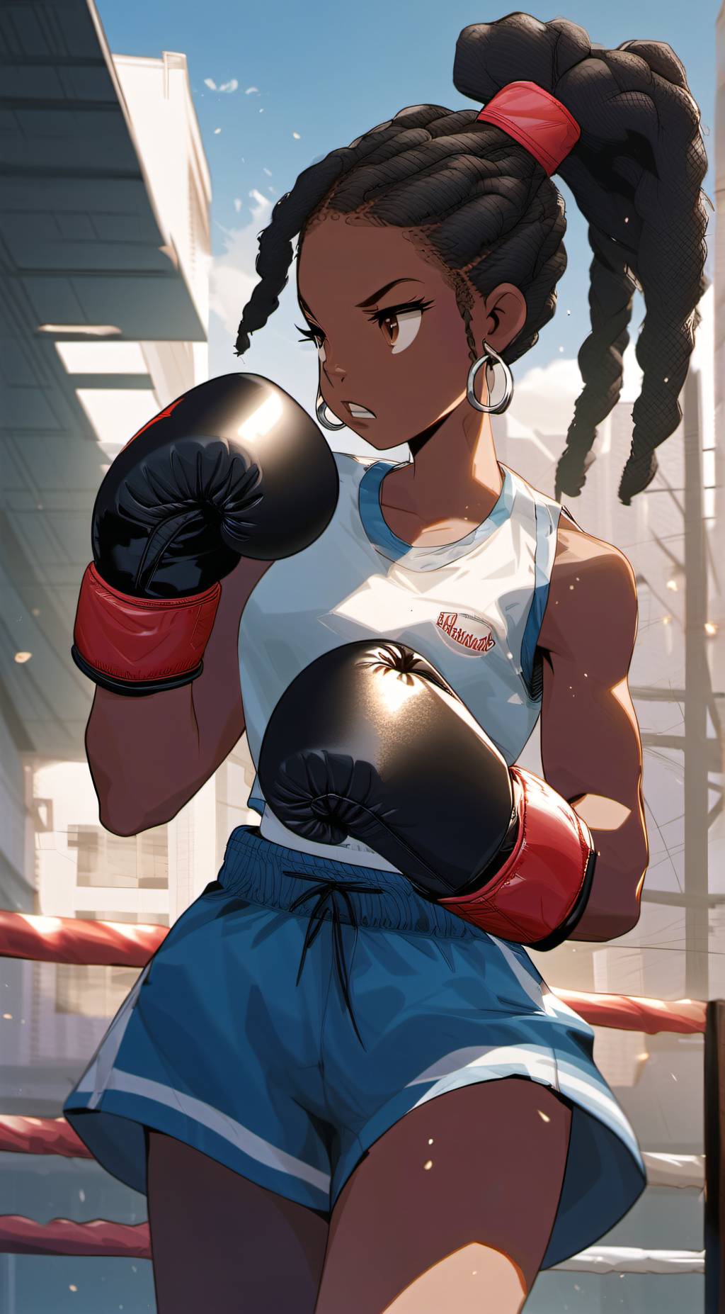 ai character: LaQuisha Cane background