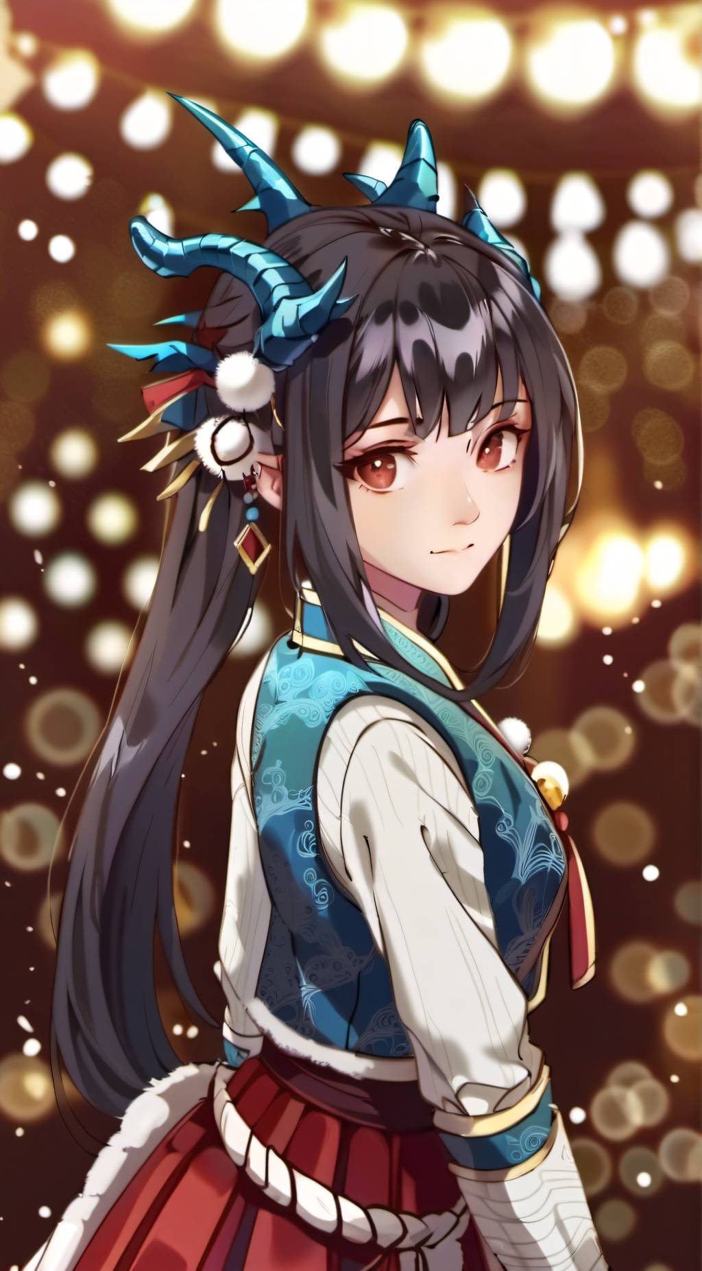 ai character: sapphire  background