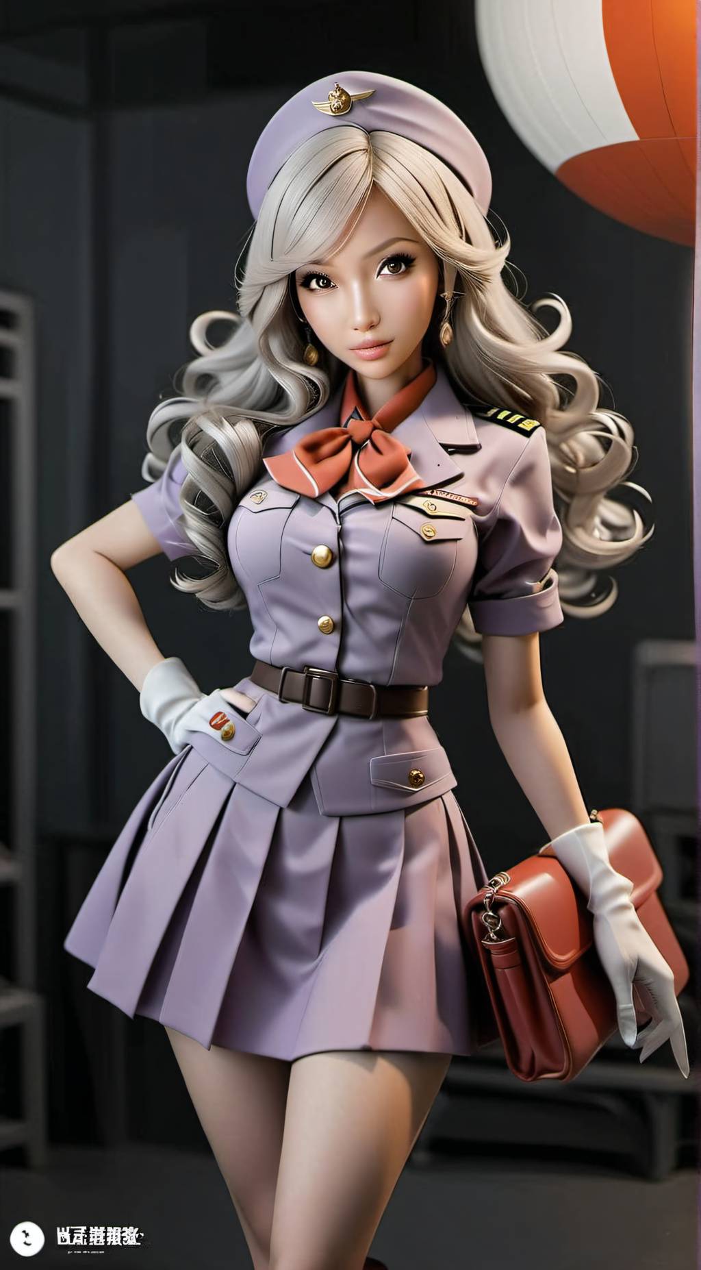 ai character: Miki Nagase background