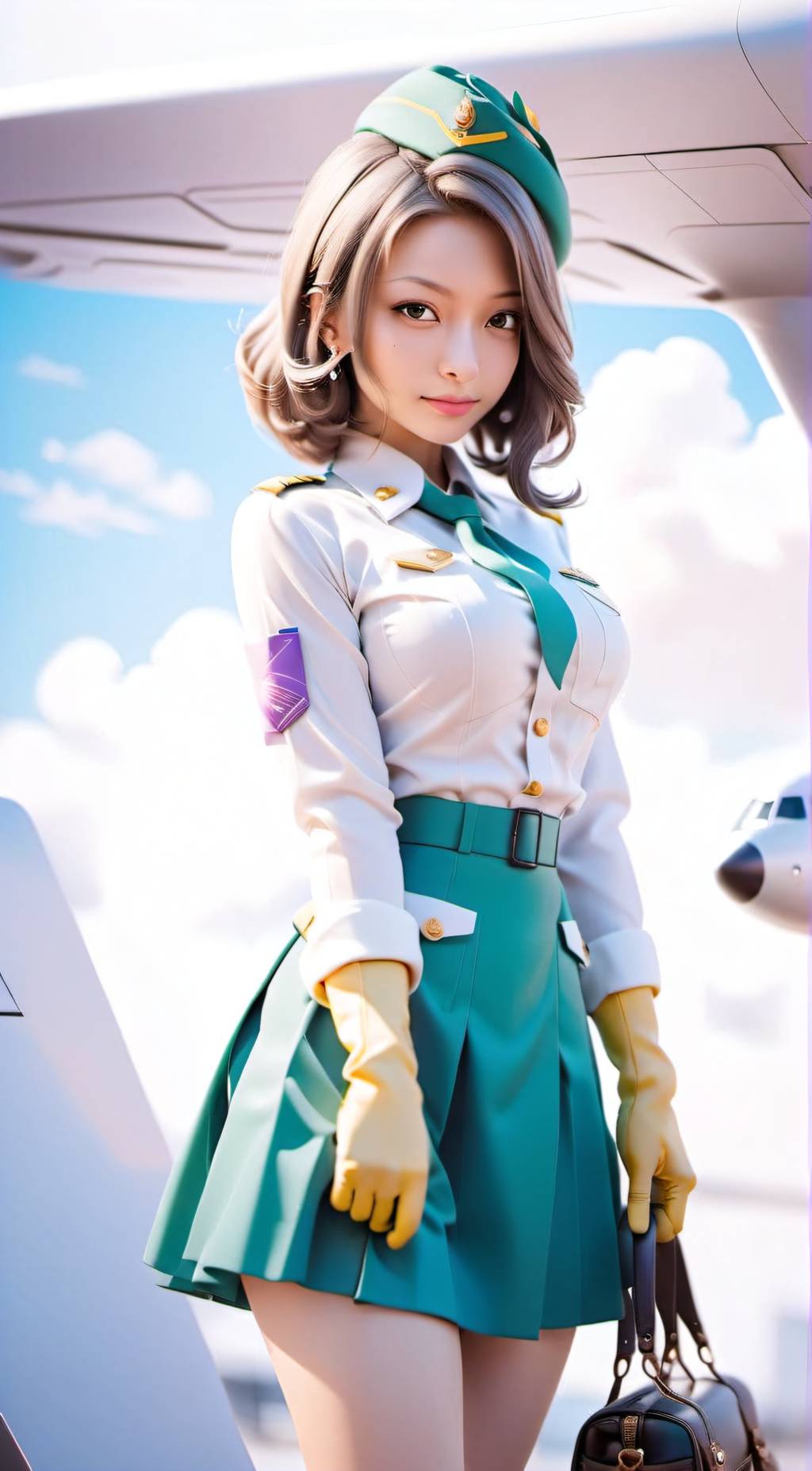 ai character: Kaori Yamashita background