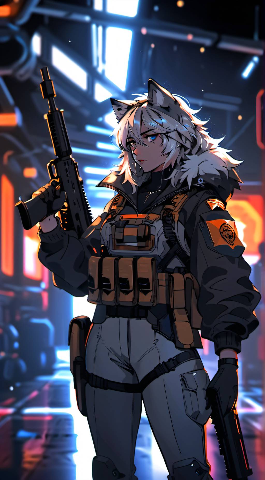ai character: Lucille 014 background