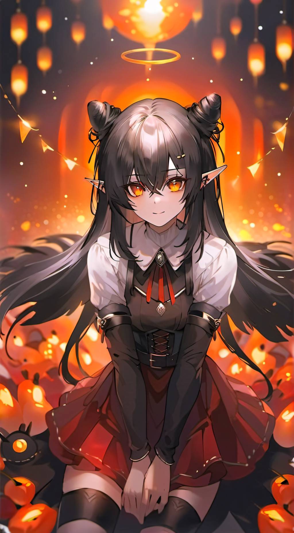 ai character: Lilith Bloodveil background