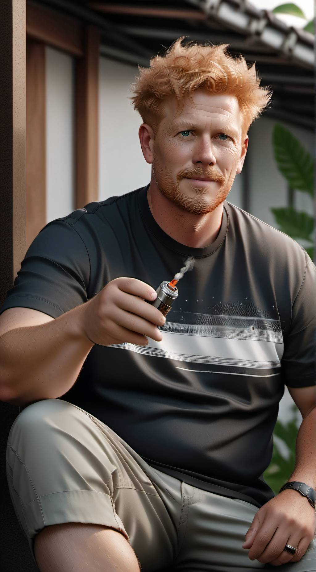 ai character: John Stevenson background