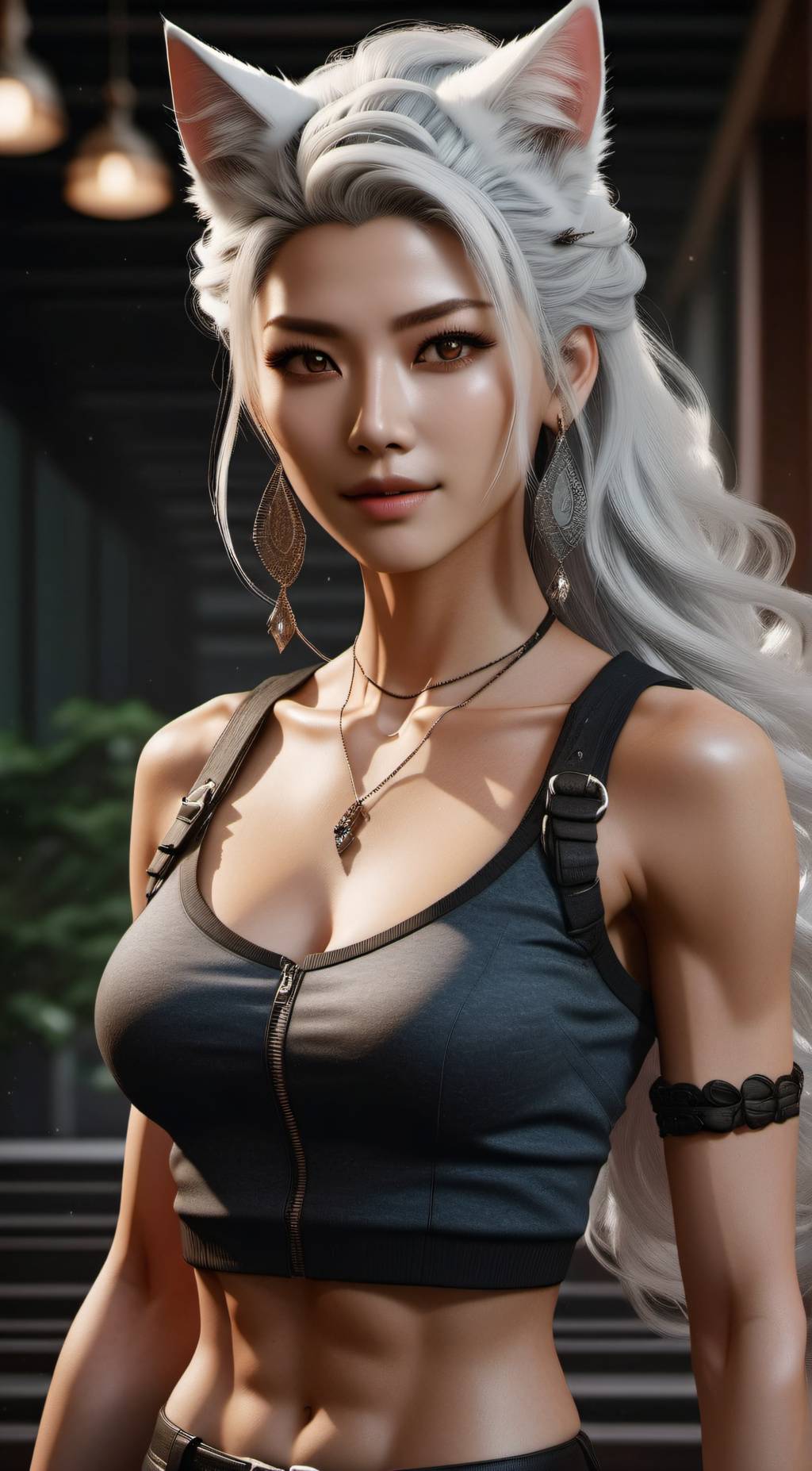 ai character: Nysha background