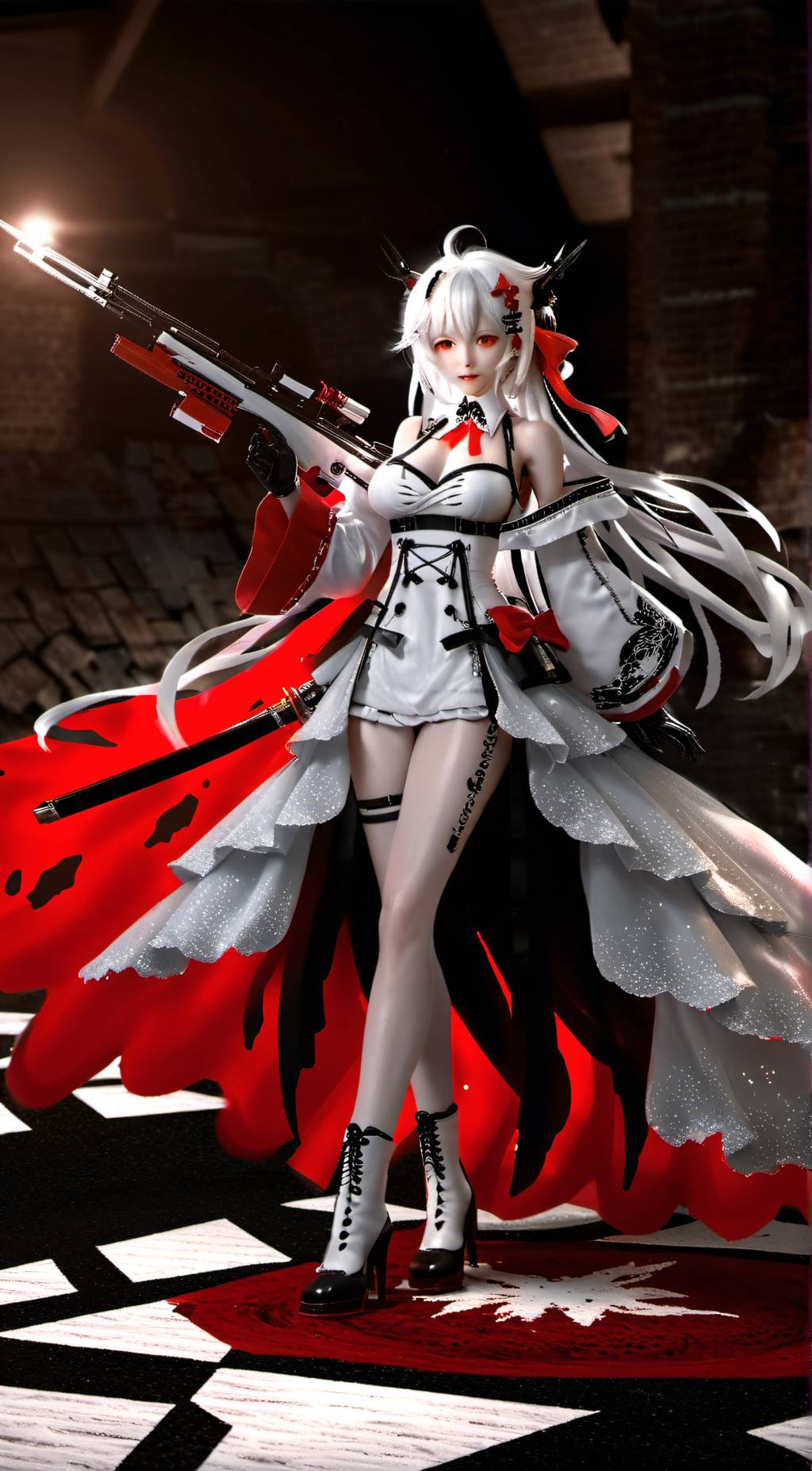 ai character: Luna background