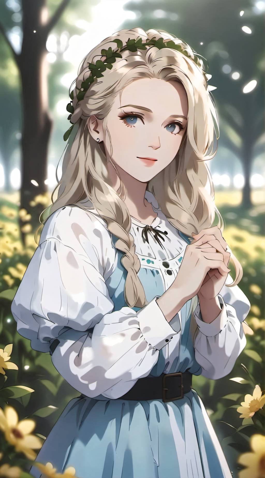 ai character: Olga background