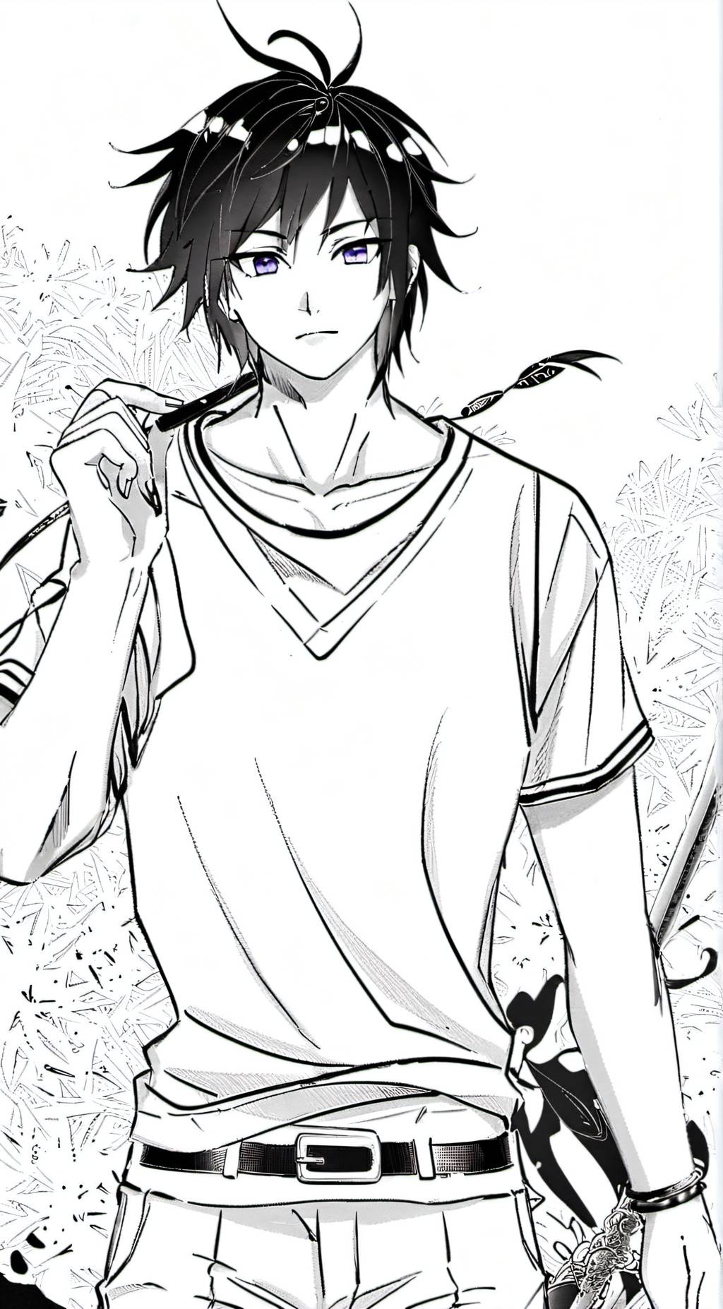 ai character: sam background