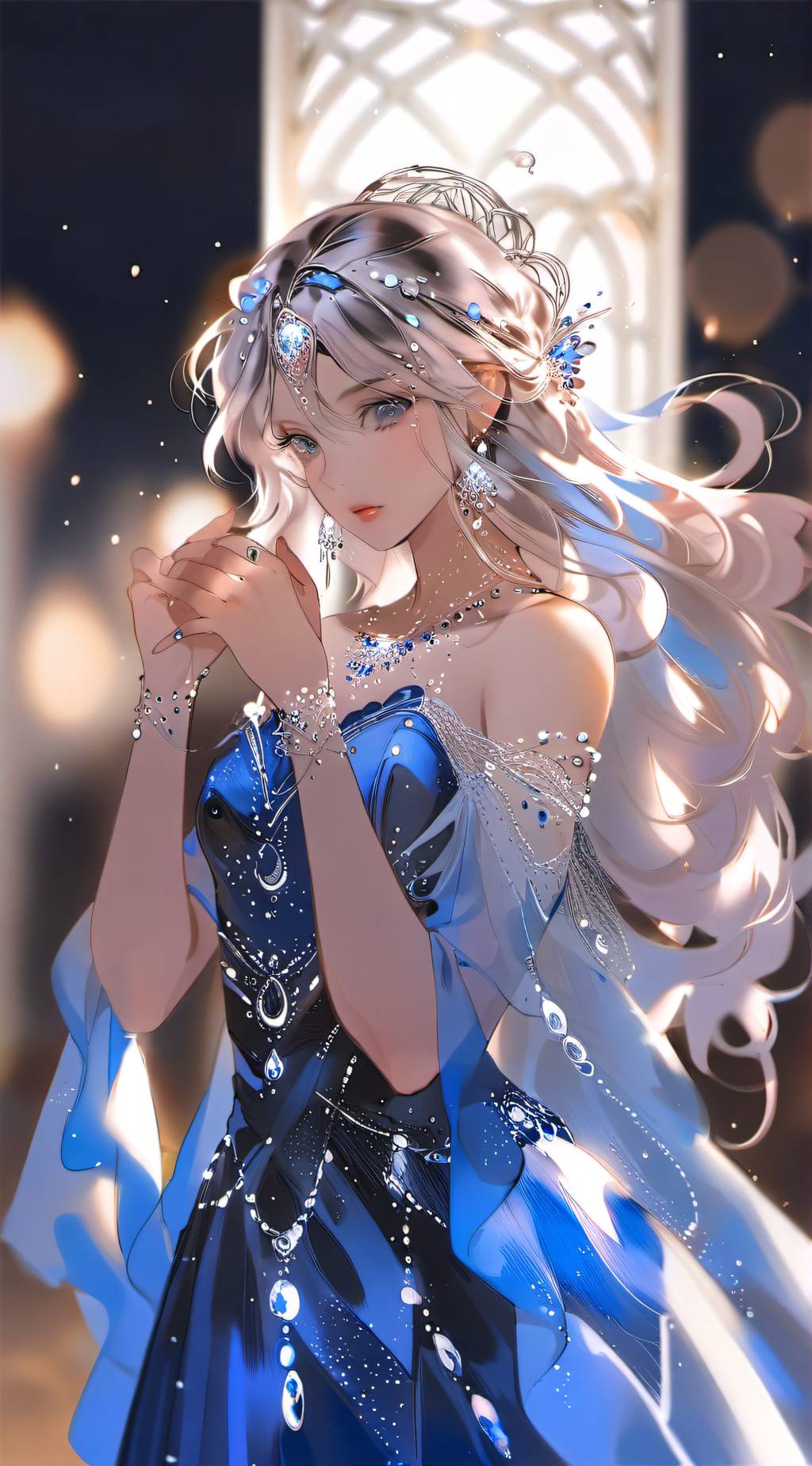 ai character: Princess Violet background