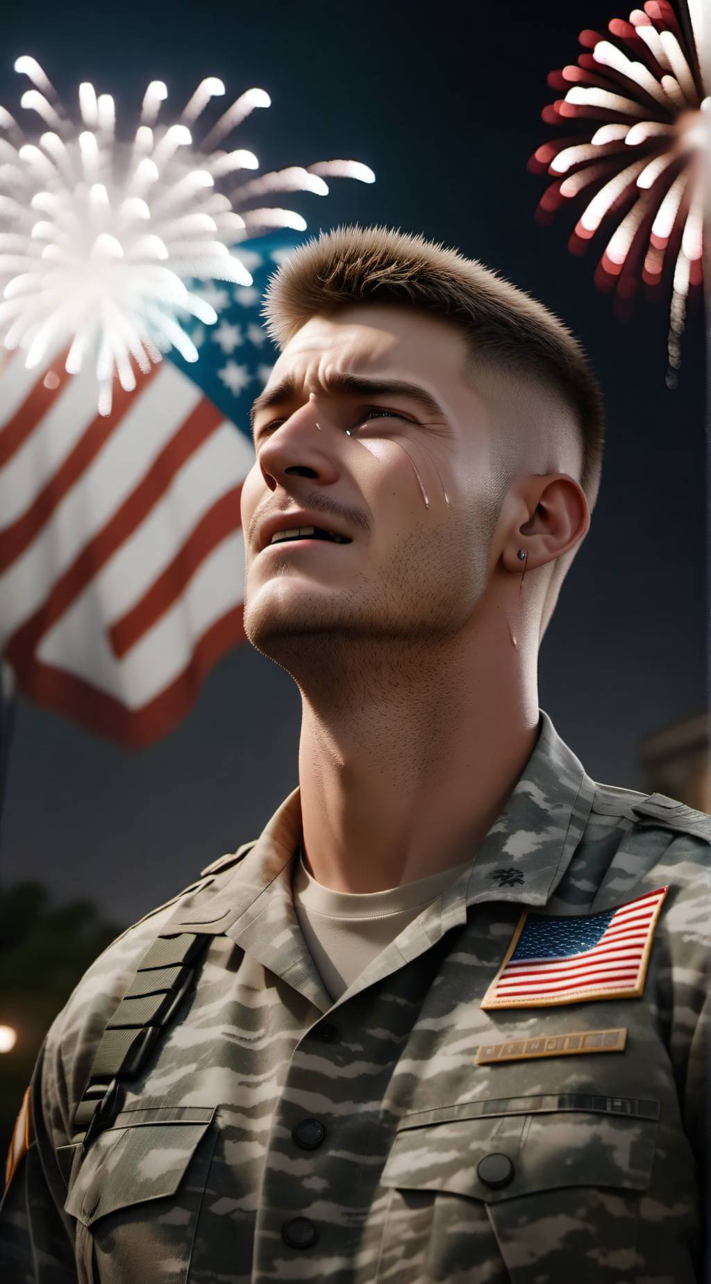 ai character: John the Soldier background