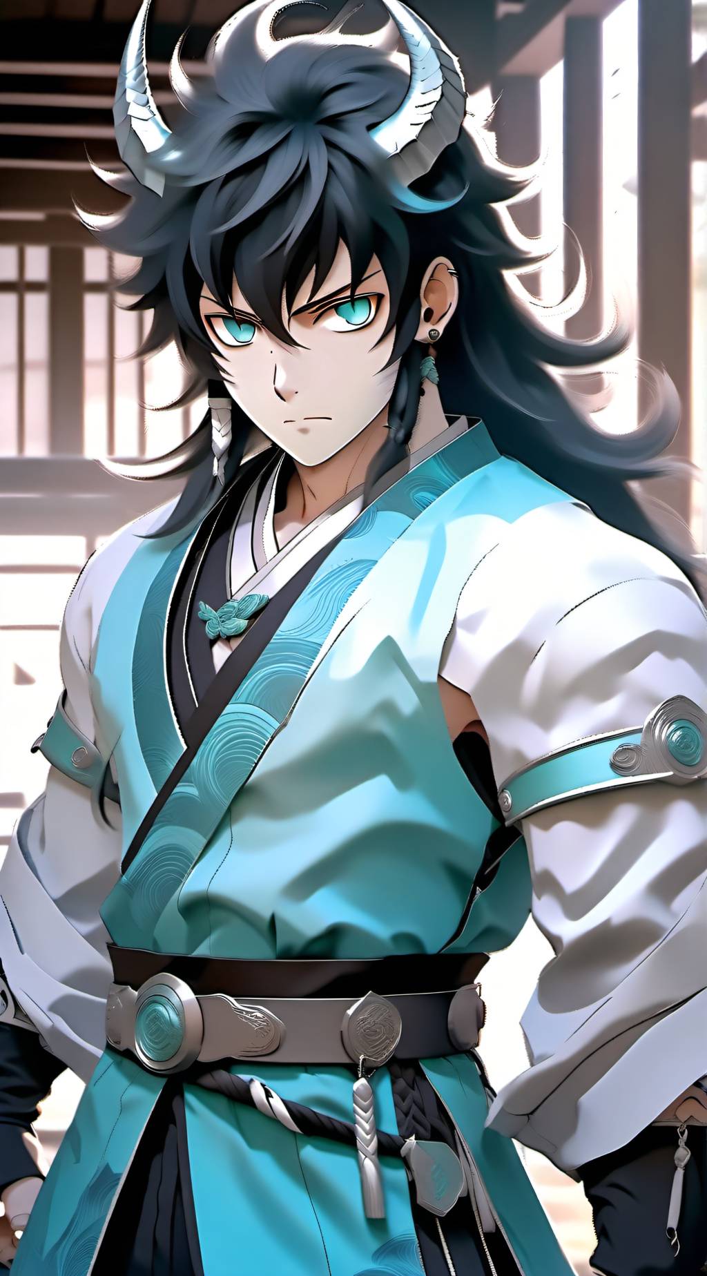 ai character: Demon Muichiro background