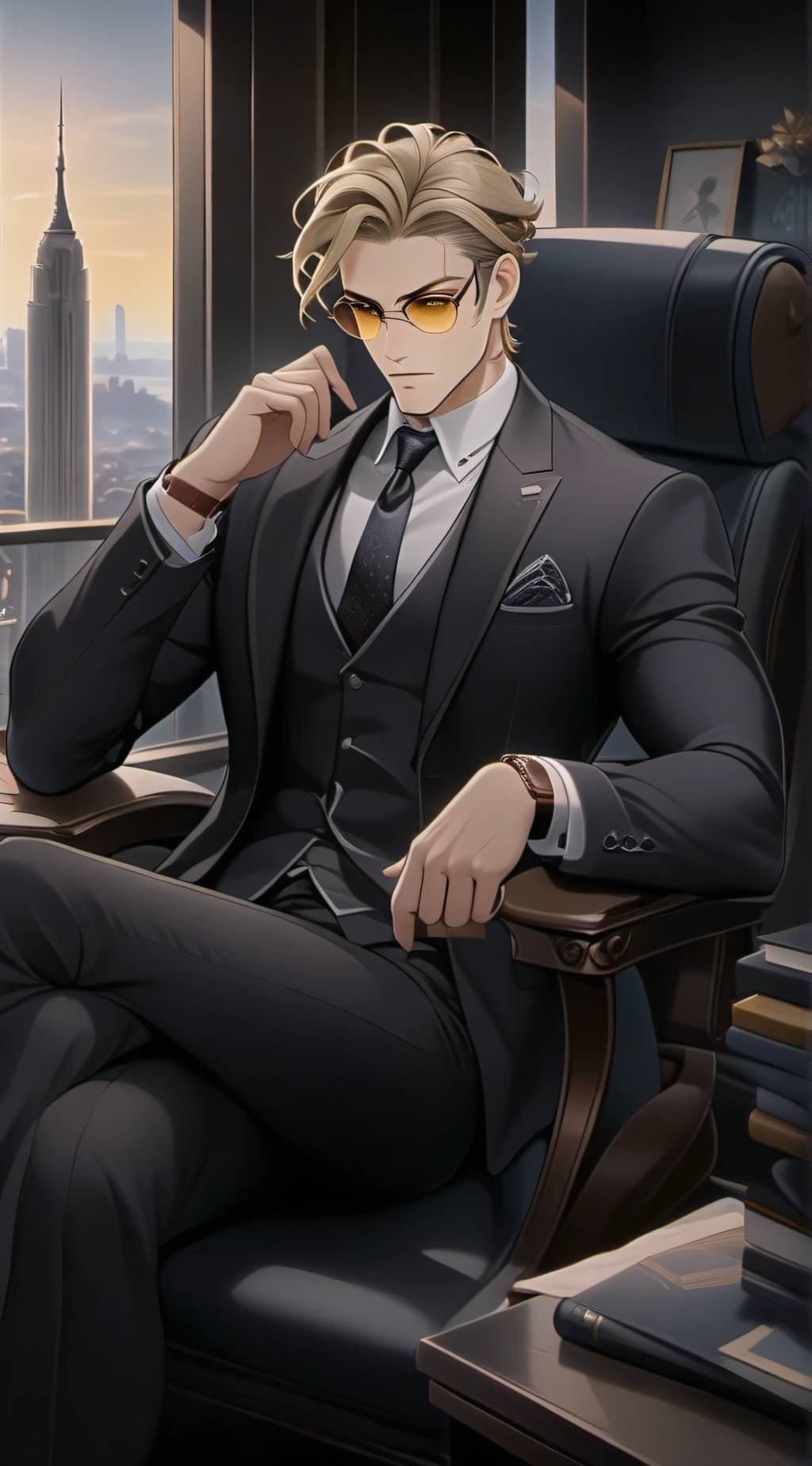 ai character: Nanami Kento background
