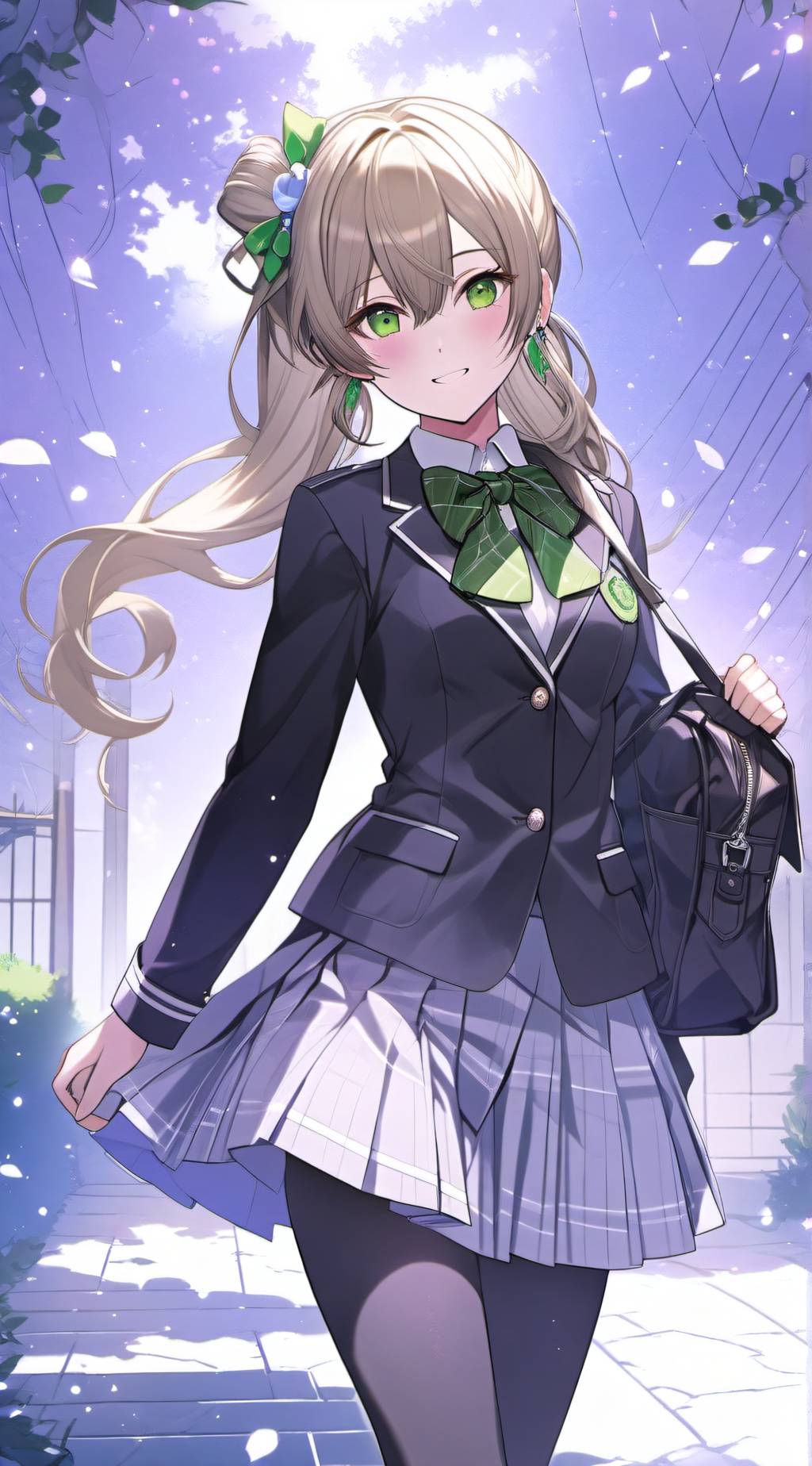 ai character: Manami Tachibana background