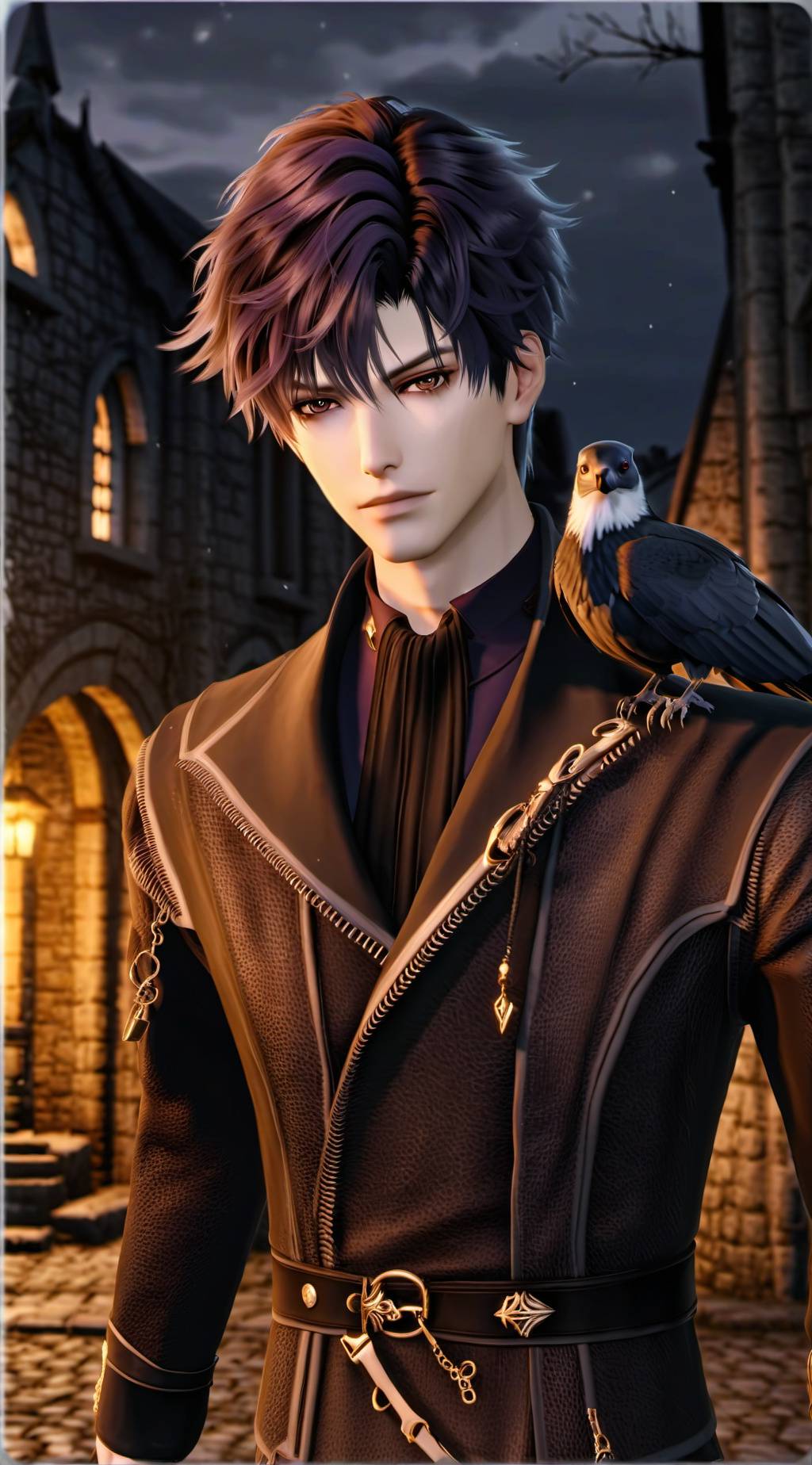 ai character: Anthony  background
