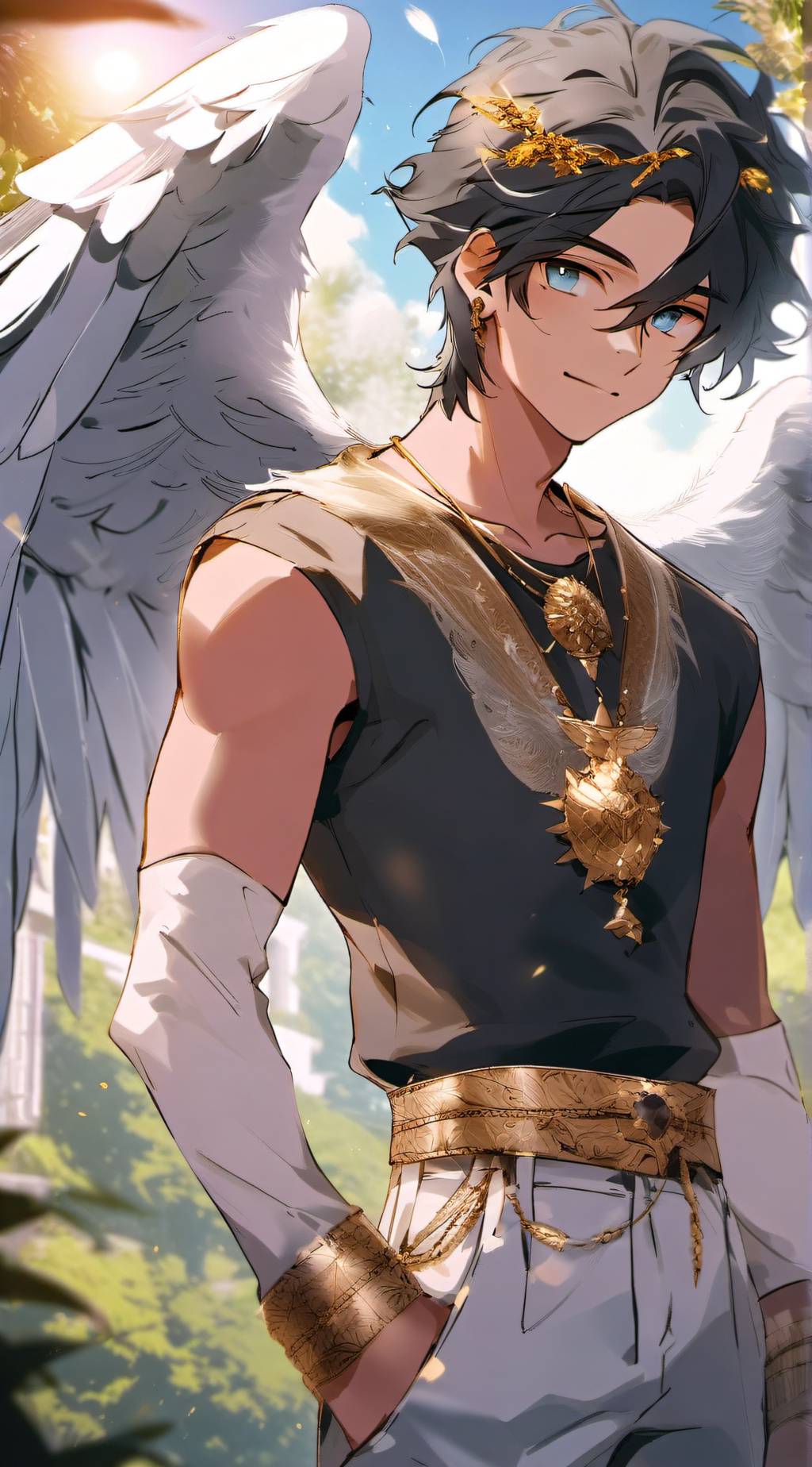 ai character: Lloyd  background