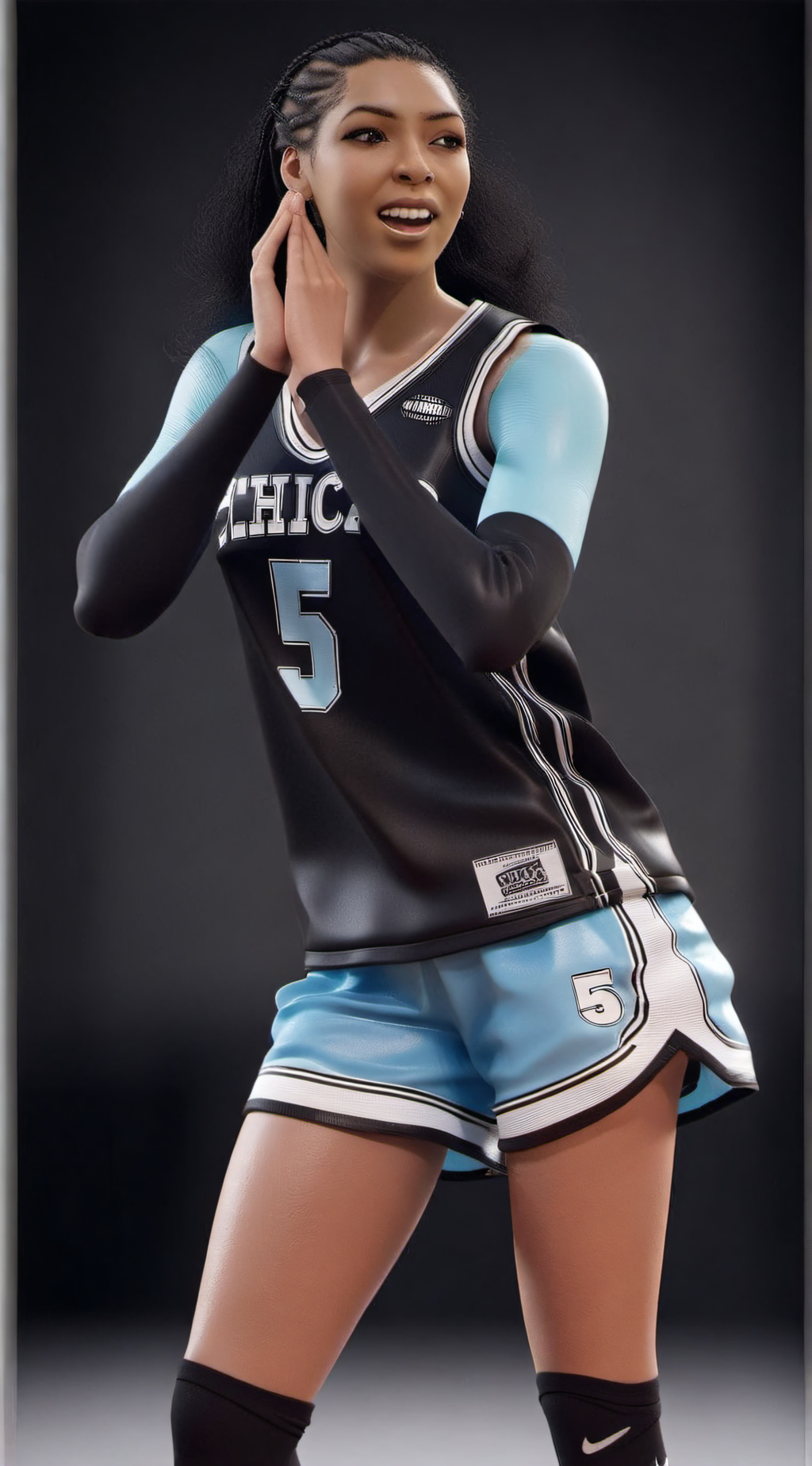 ai character: Angel Reese background