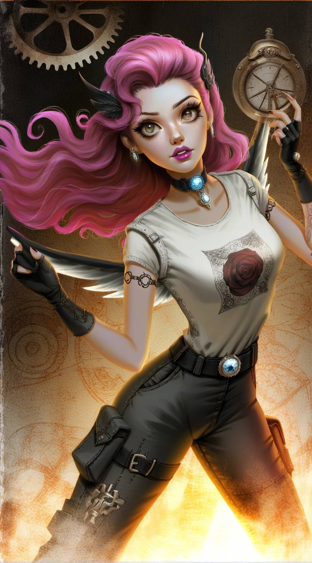 ai character: Rosie background