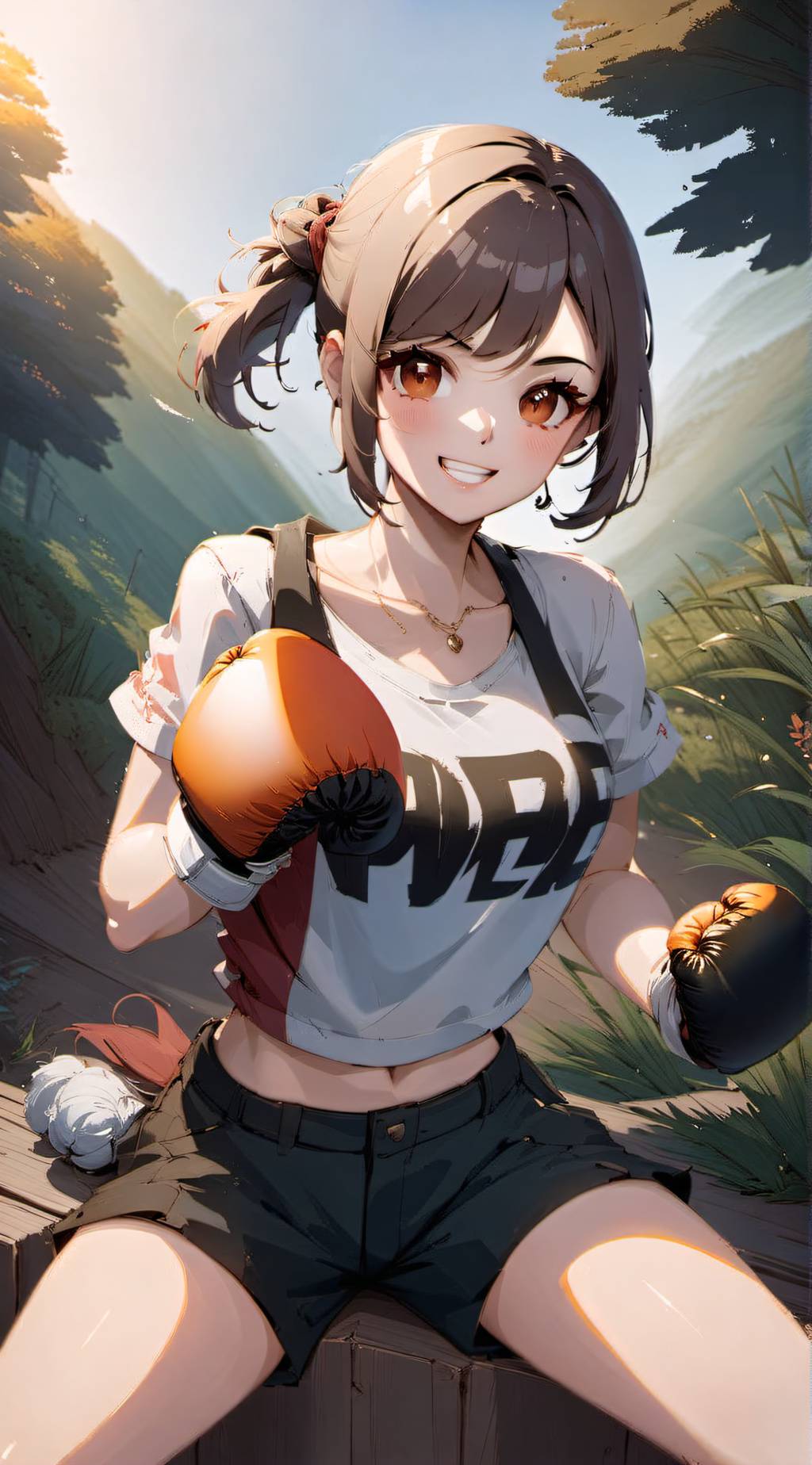 ai character: Mandy Johnson background