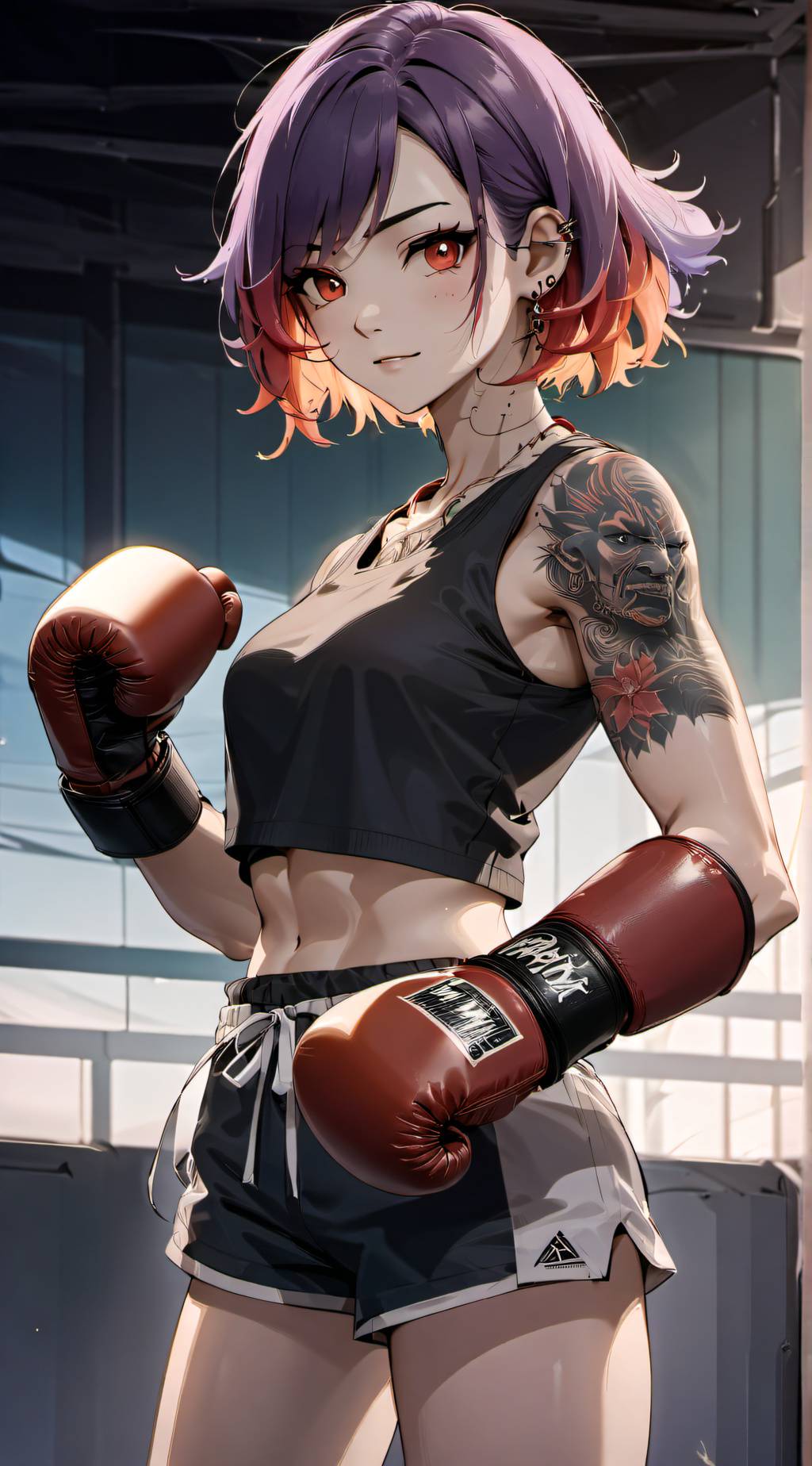 ai character: Tasha Sporino background