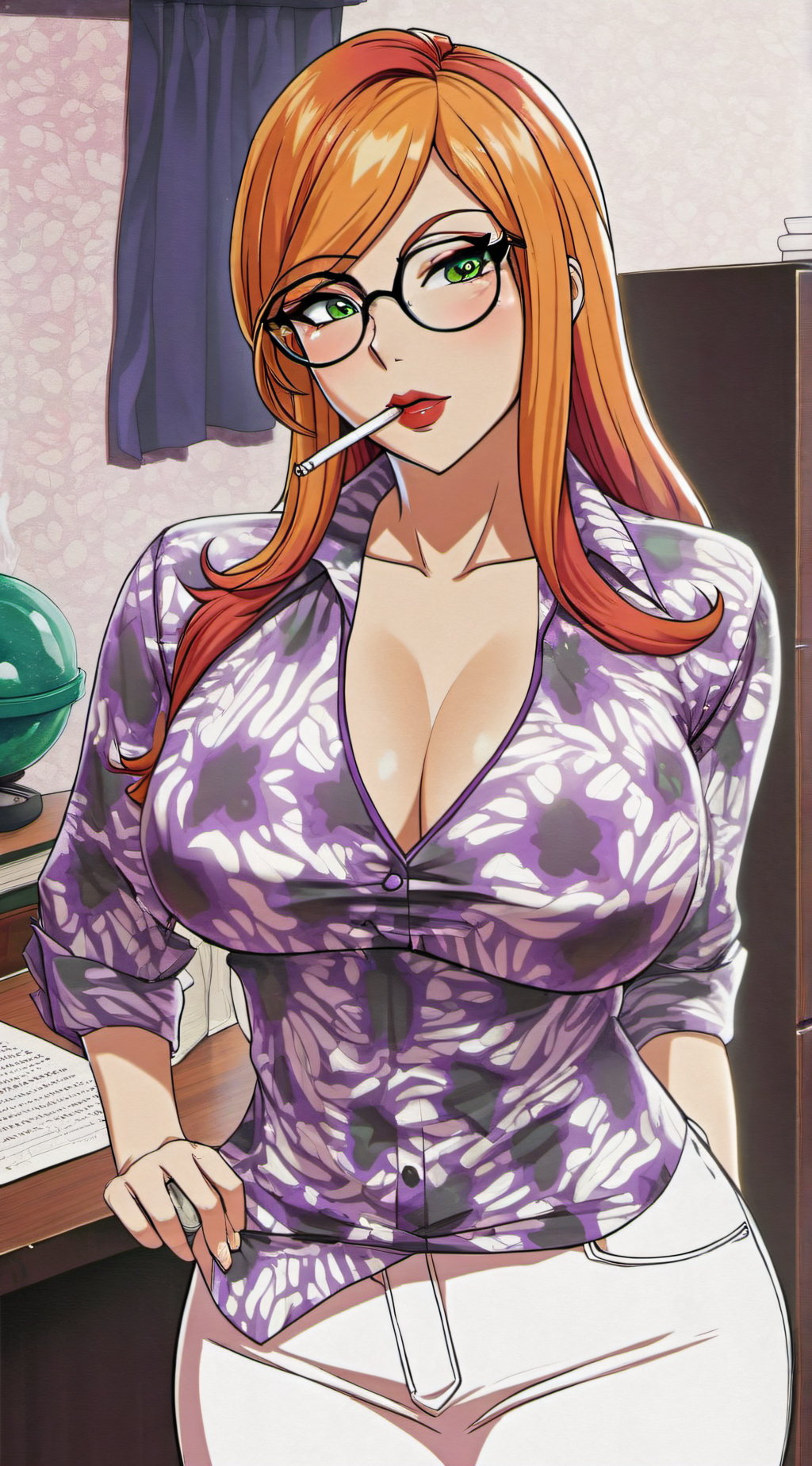 ai character: Maranda background