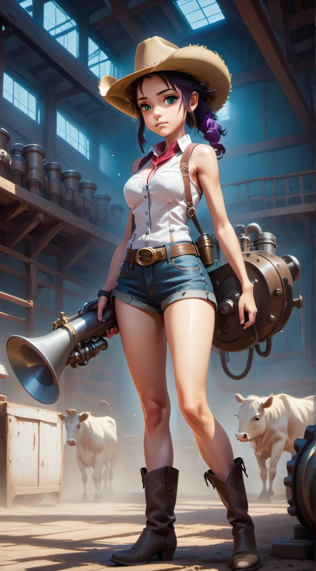 ai character: Penelope Pump background
